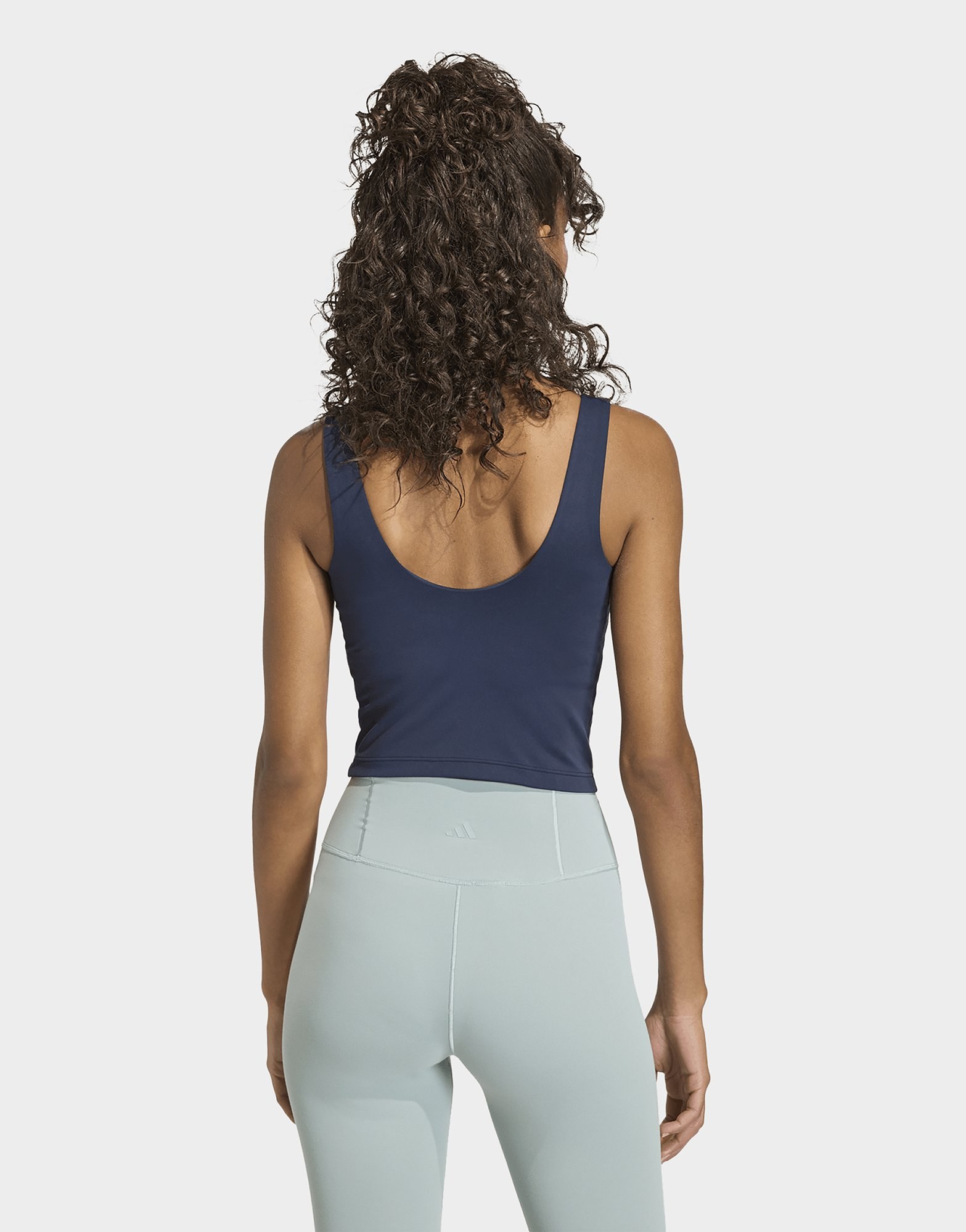adidas 3-streifen Studio All Me Tanktop, Leicht Stützend