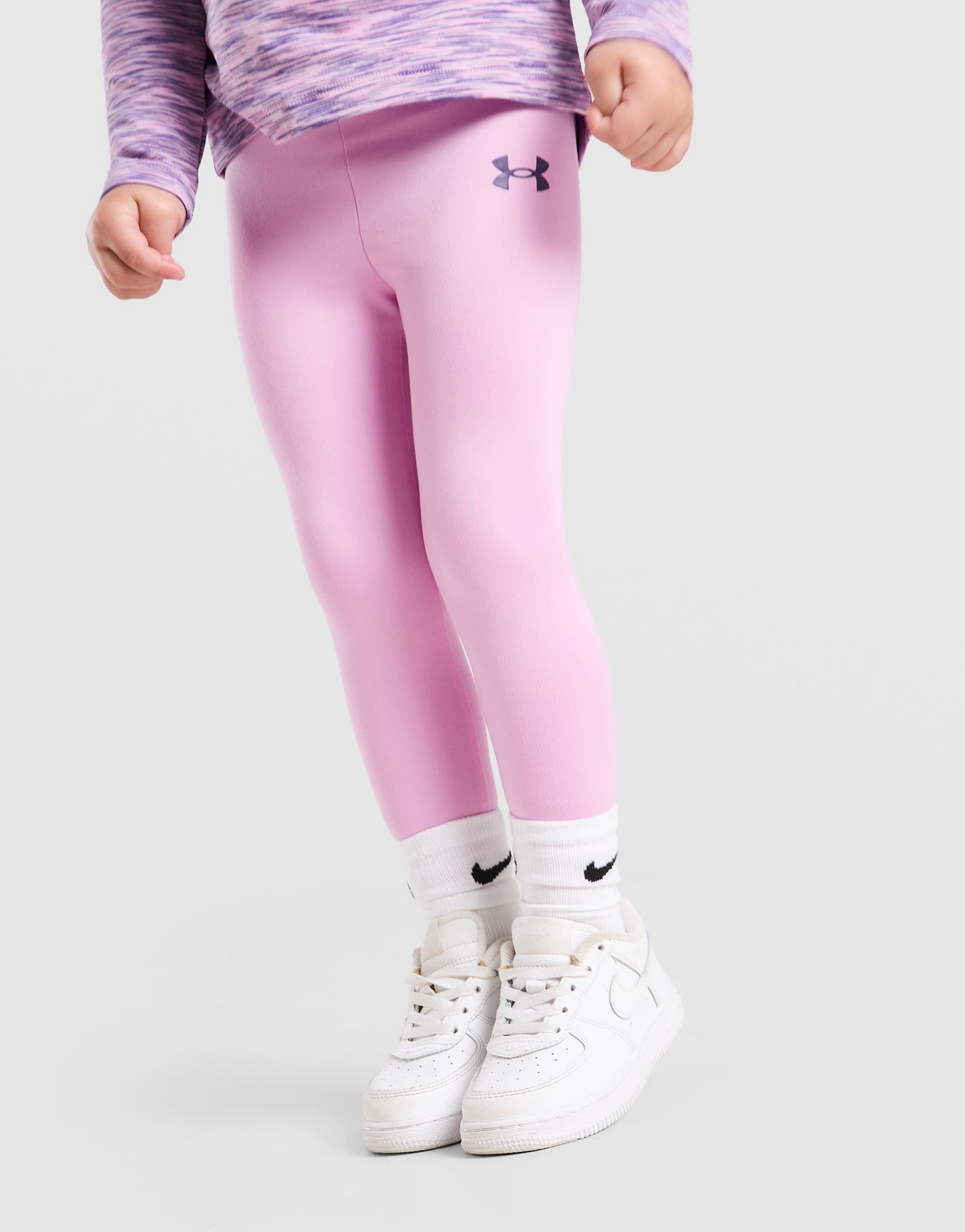 Under Armour Girls' UA Tech 1/4 Zip Top/Leggings Set Infant