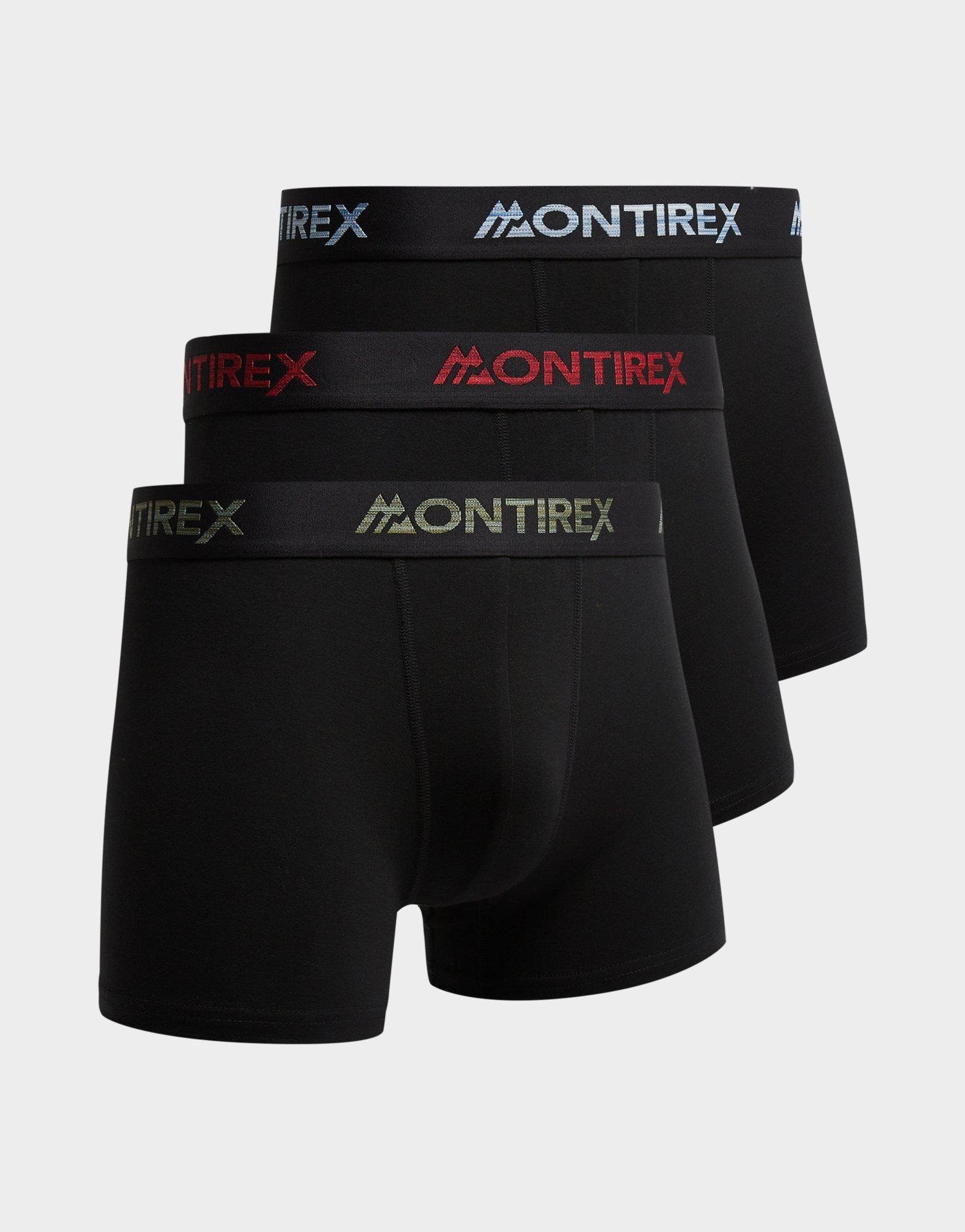 MONTIREX 3-Pack Trail Boxers