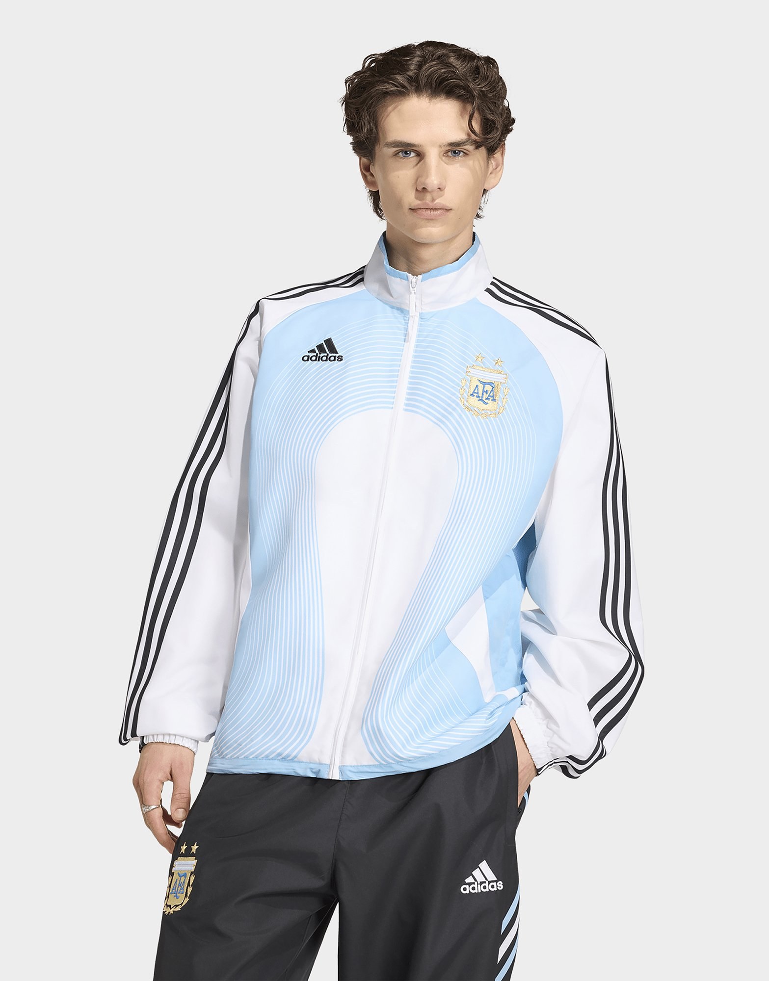 adidas Argentinien 2006 Heim-trainingsjacke