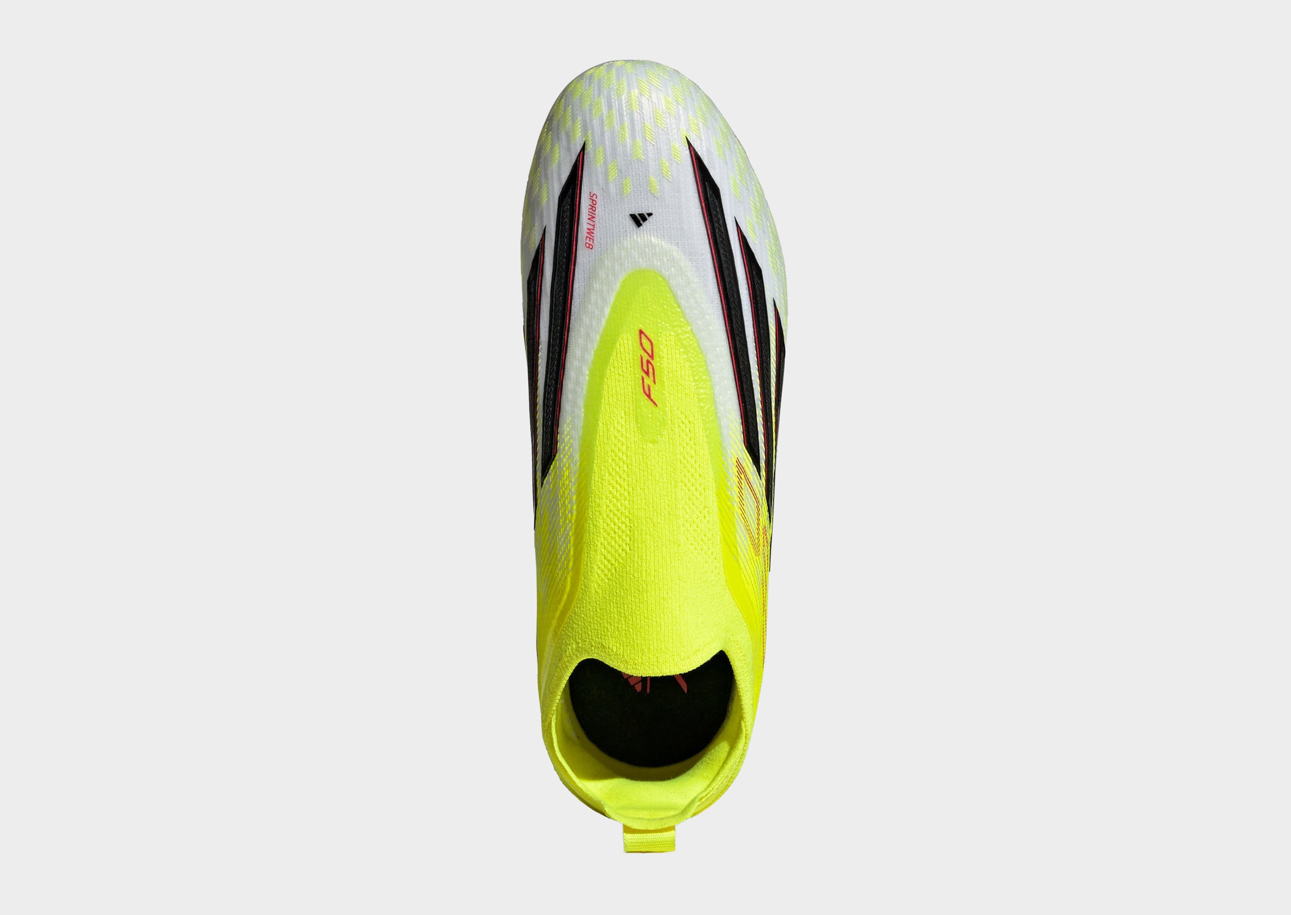 adidas F50 Elite Kids Fußballschuh, Feste Böden, Ohne Schnürung