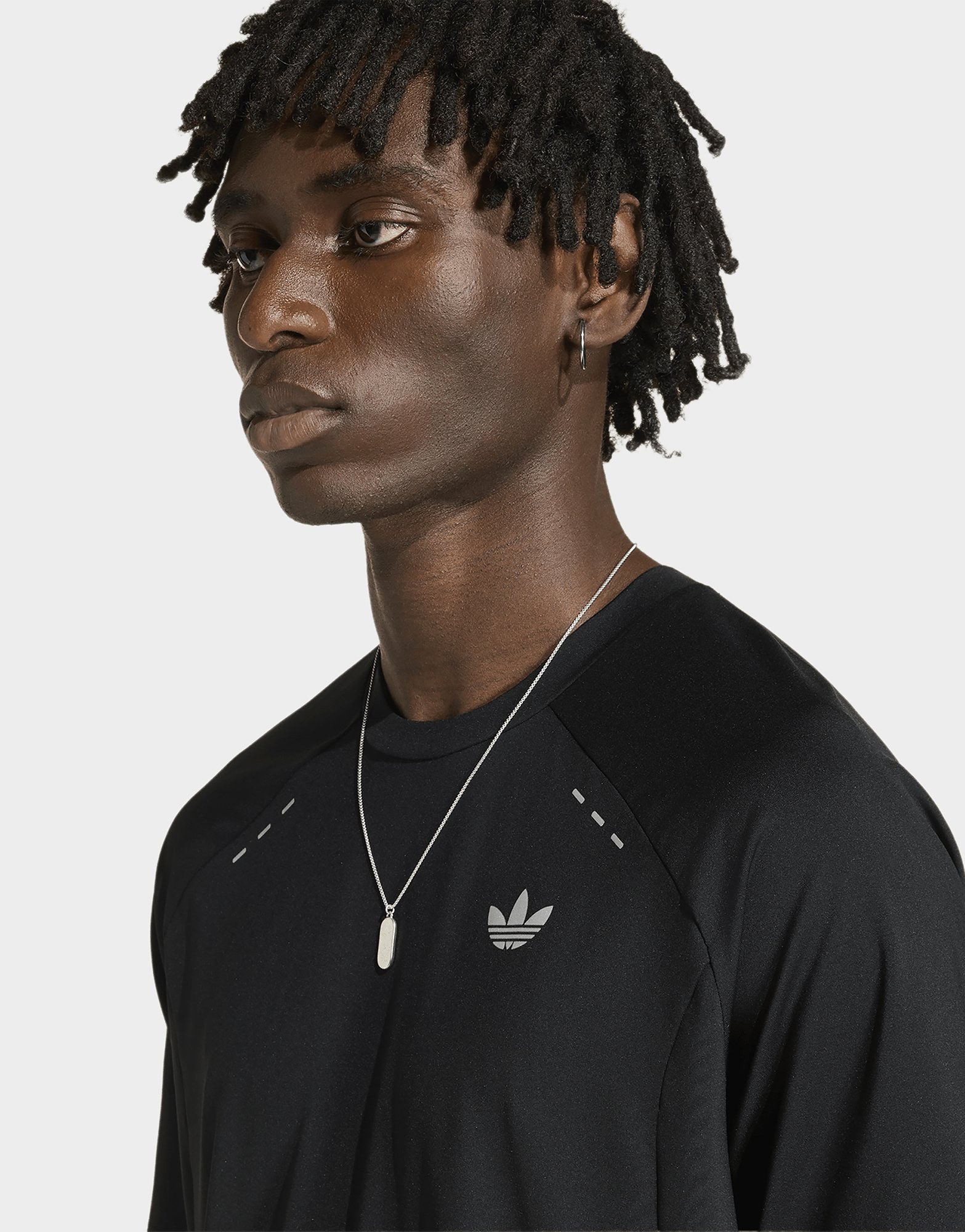 adidas Tech Trefoil Essentials Polyester T-shirt