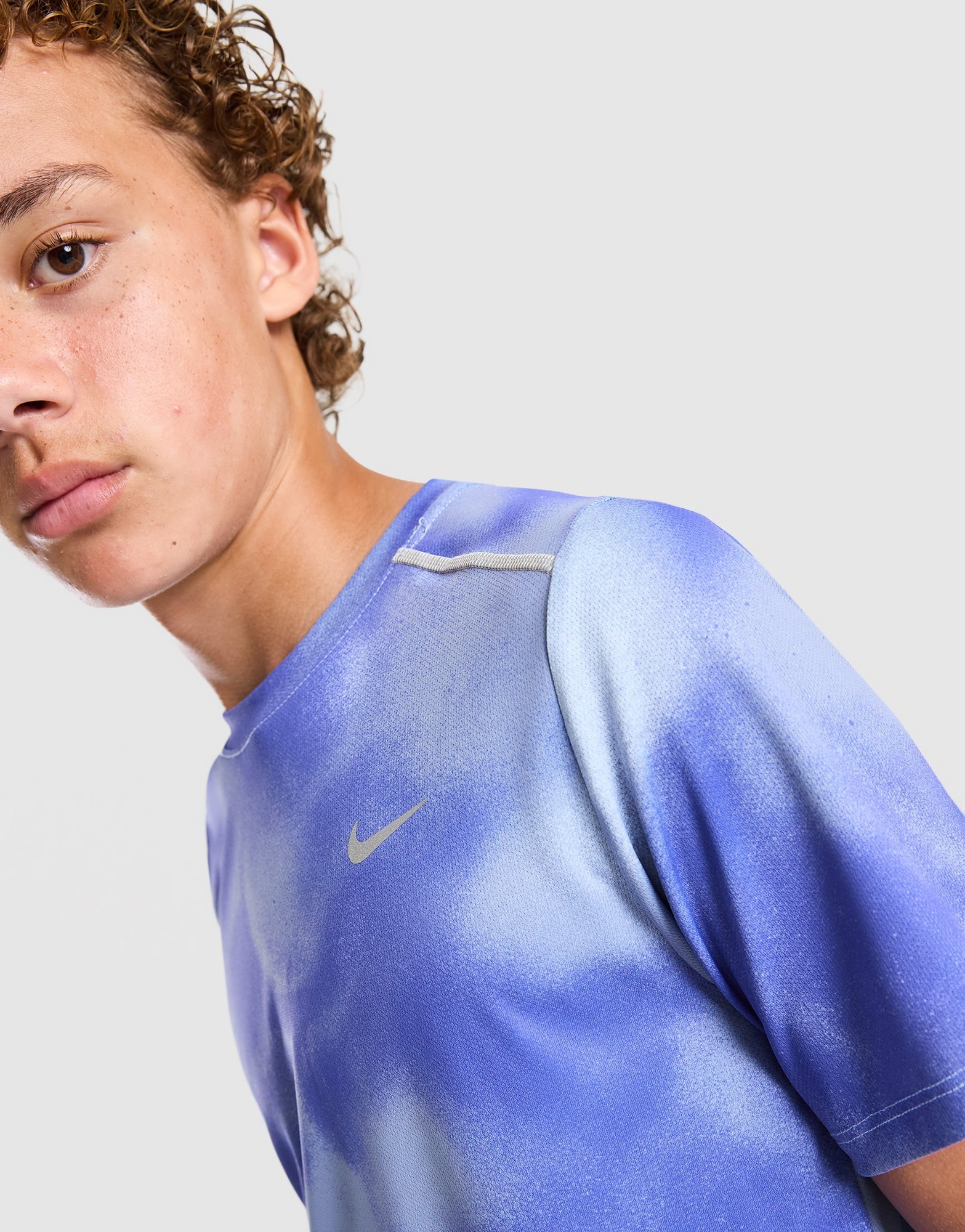 Nike Miler All Over Print T-Shirt Kinder