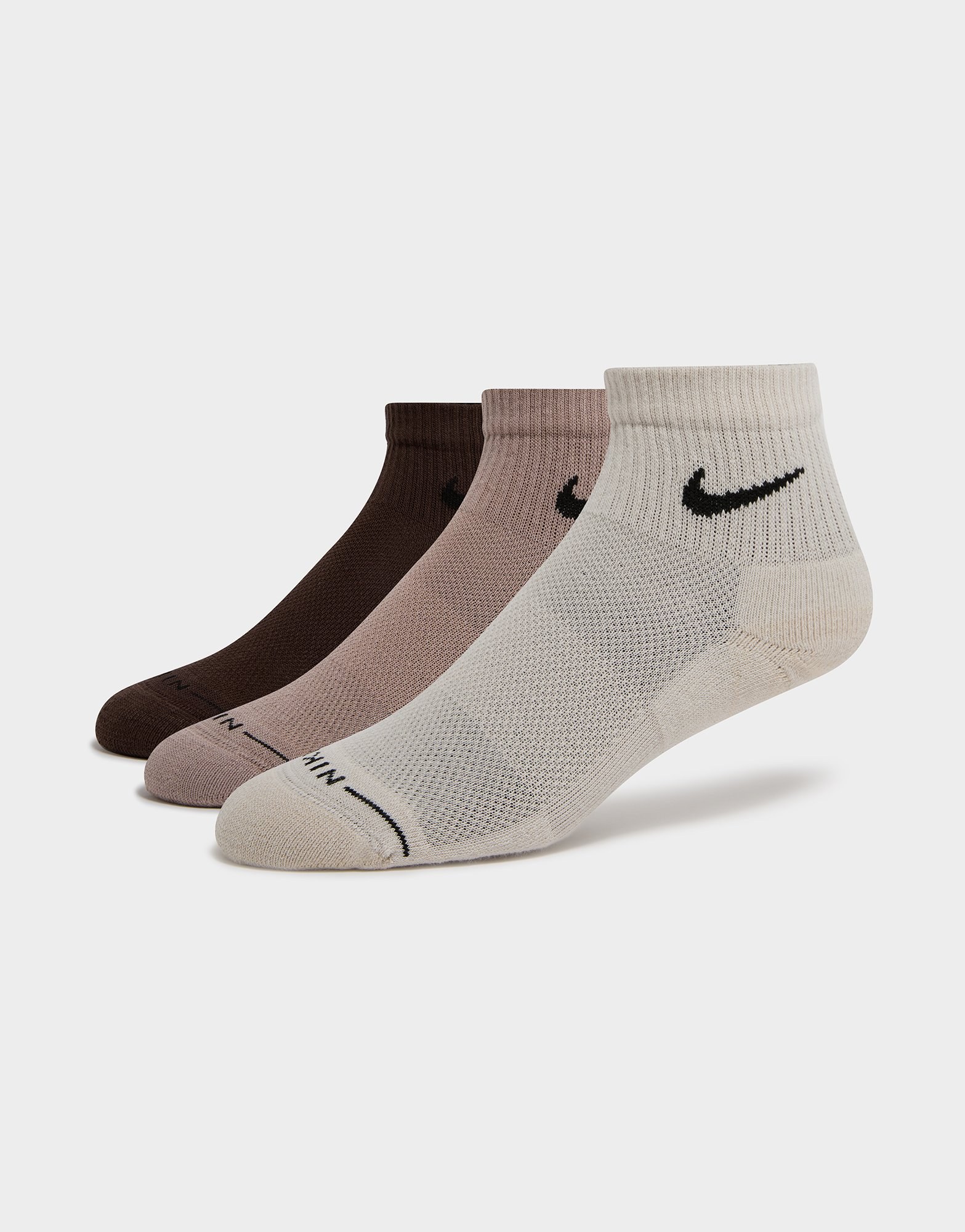 Nike 3-Pack Elevated 1/4 Socks