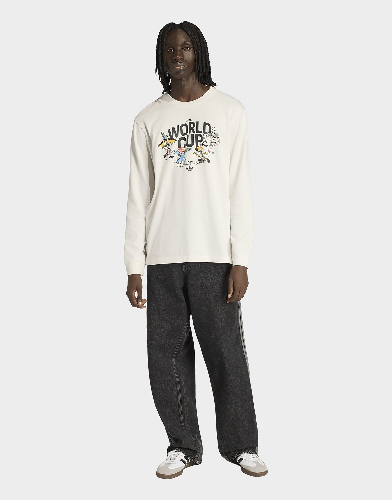 adidas Fifa Fussball-weltmeisterschaft 26™ Maskottchen T-shirt, Langärmlig