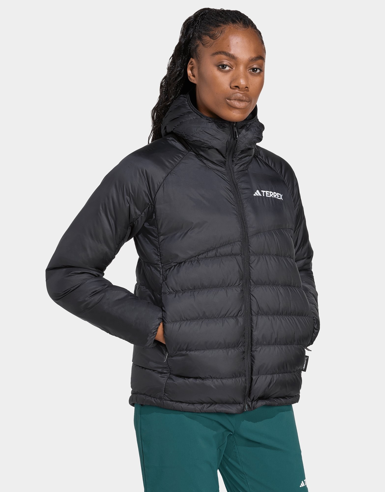 adidas Terrex Xperior Climawarm+ Daunen Kapuzenjacke