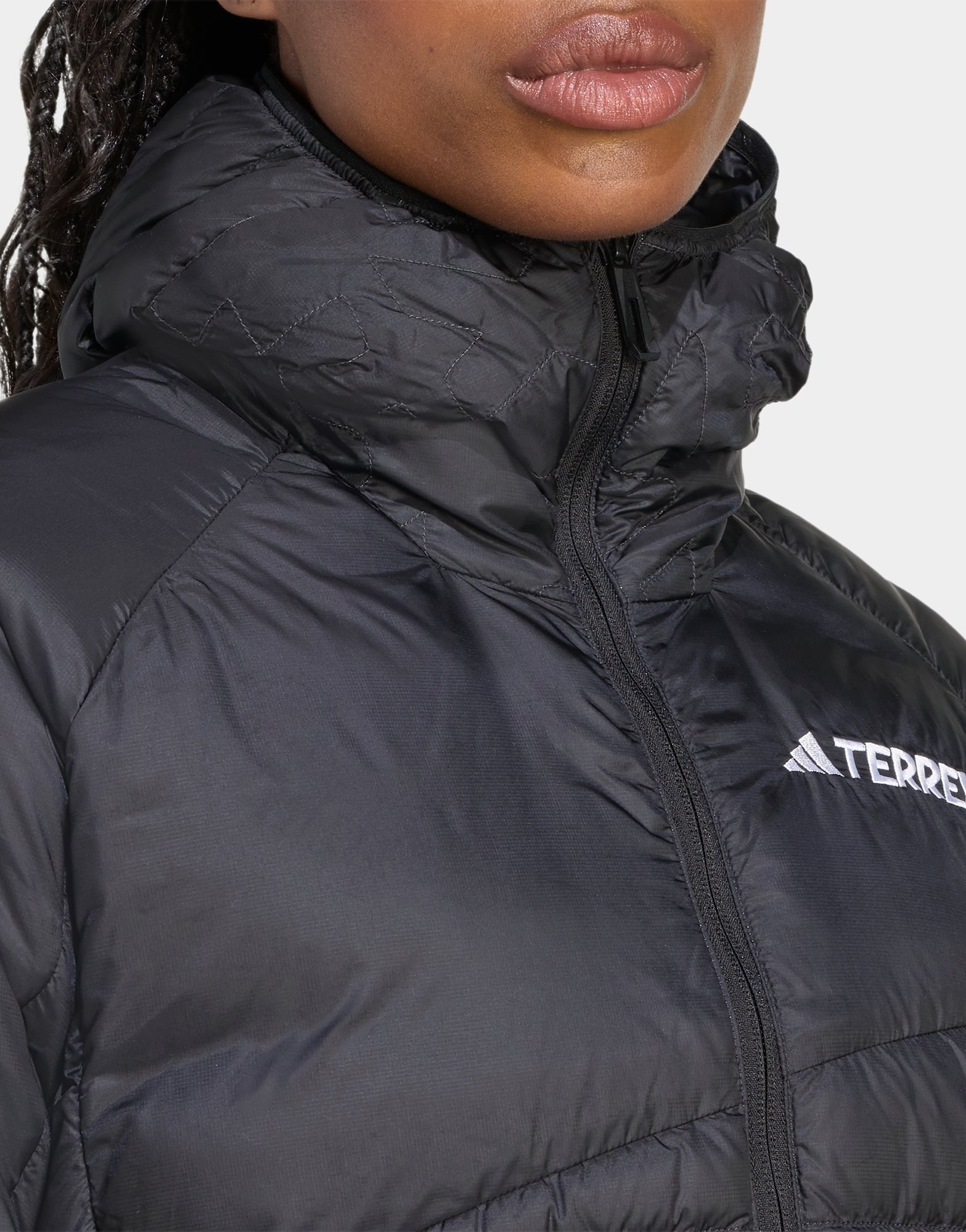 adidas Terrex Xperior Climawarm+ Daunen Kapuzenjacke