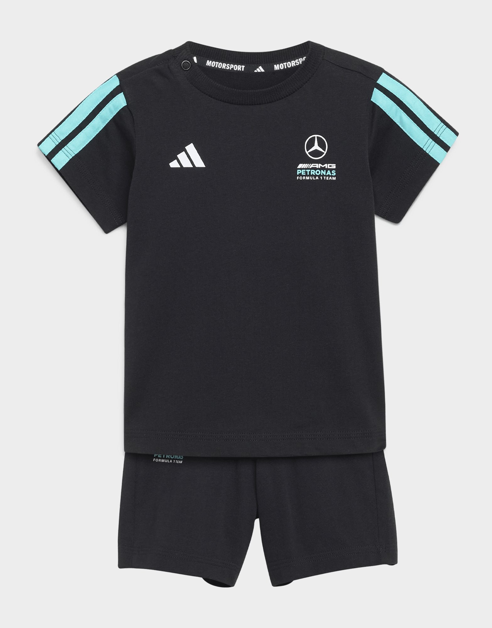 adidas Mercedes-amg Petronas Formula 1 Team Dna Baby Kurzarm-jogginganzug