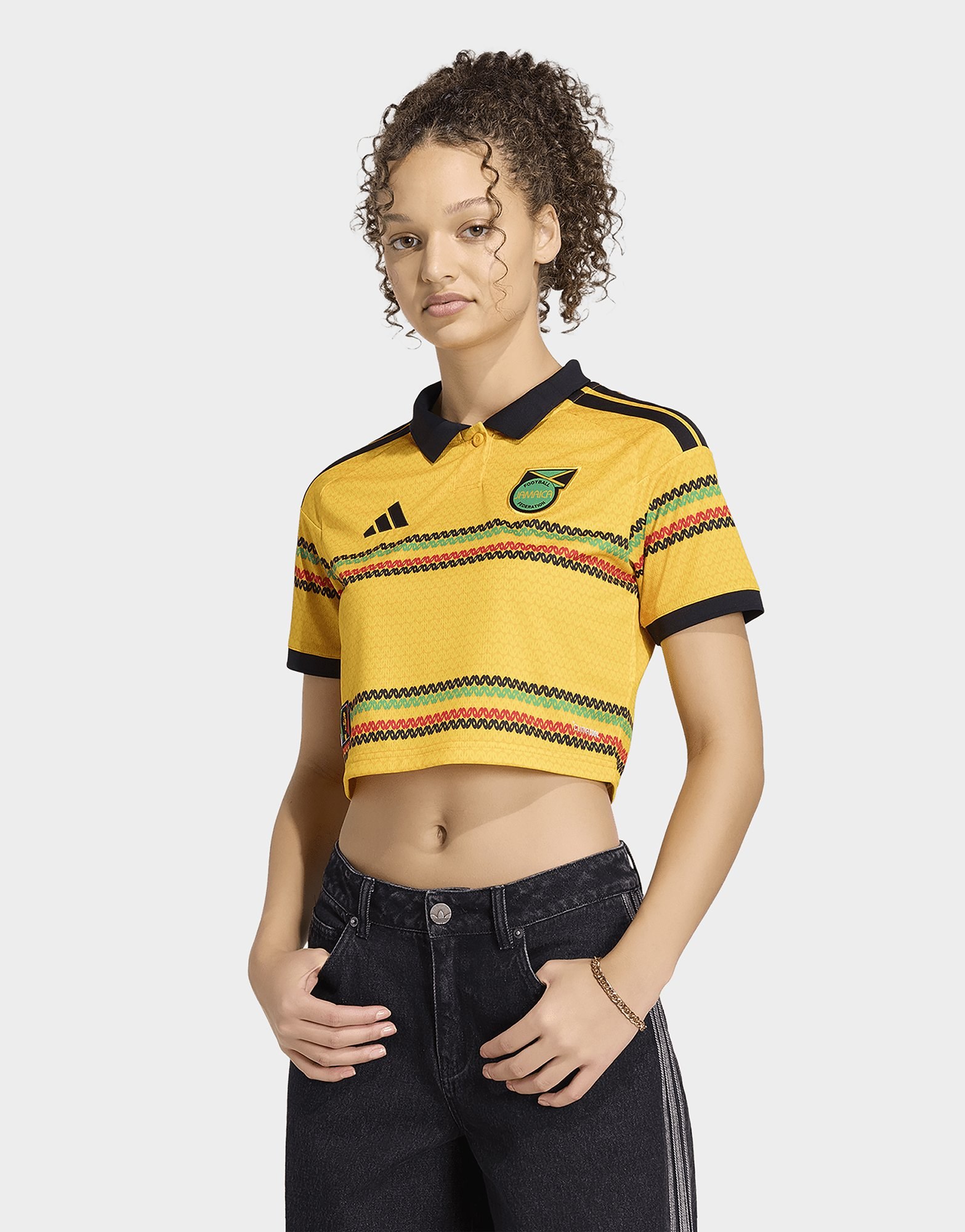 adidas Jamaika 26 X Bob Marley Heimtrikot, Kürzer Geschnitten