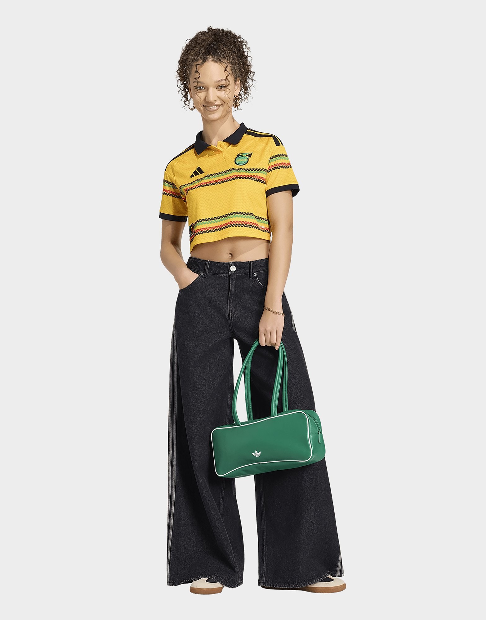 adidas Jamaika 26 X Bob Marley Heimtrikot, Kürzer Geschnitten
