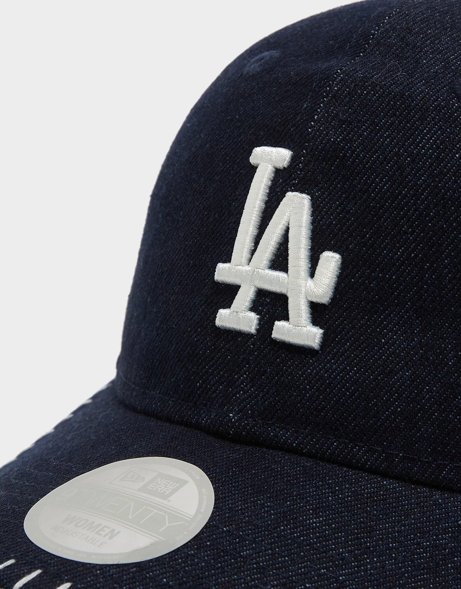 New Era MLB LA Dodgers Contrast Stitch 9TWENTY Denim Cap