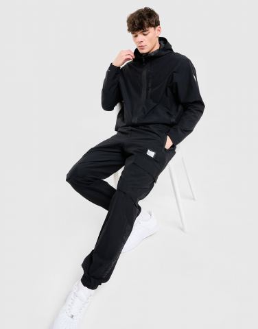 EA7 Emporio Armani Badge Woven Cargo Pants