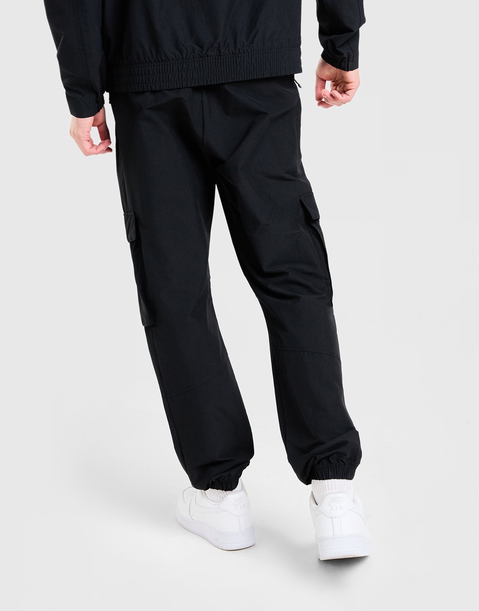 EA7 Emporio Armani Badge Woven Cargo Pants
