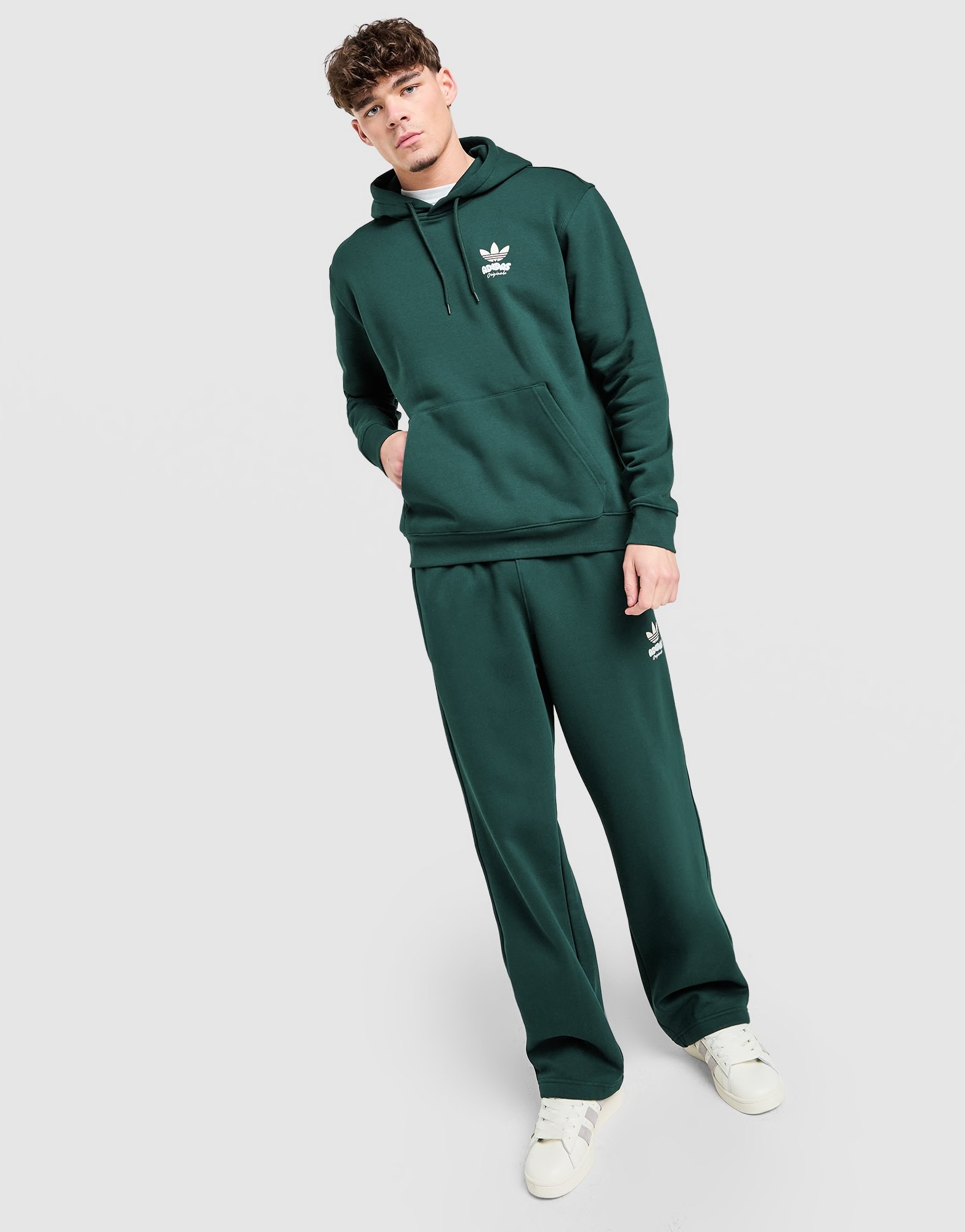 adidas Originals Trefoil Bubble Oversized Hoodie