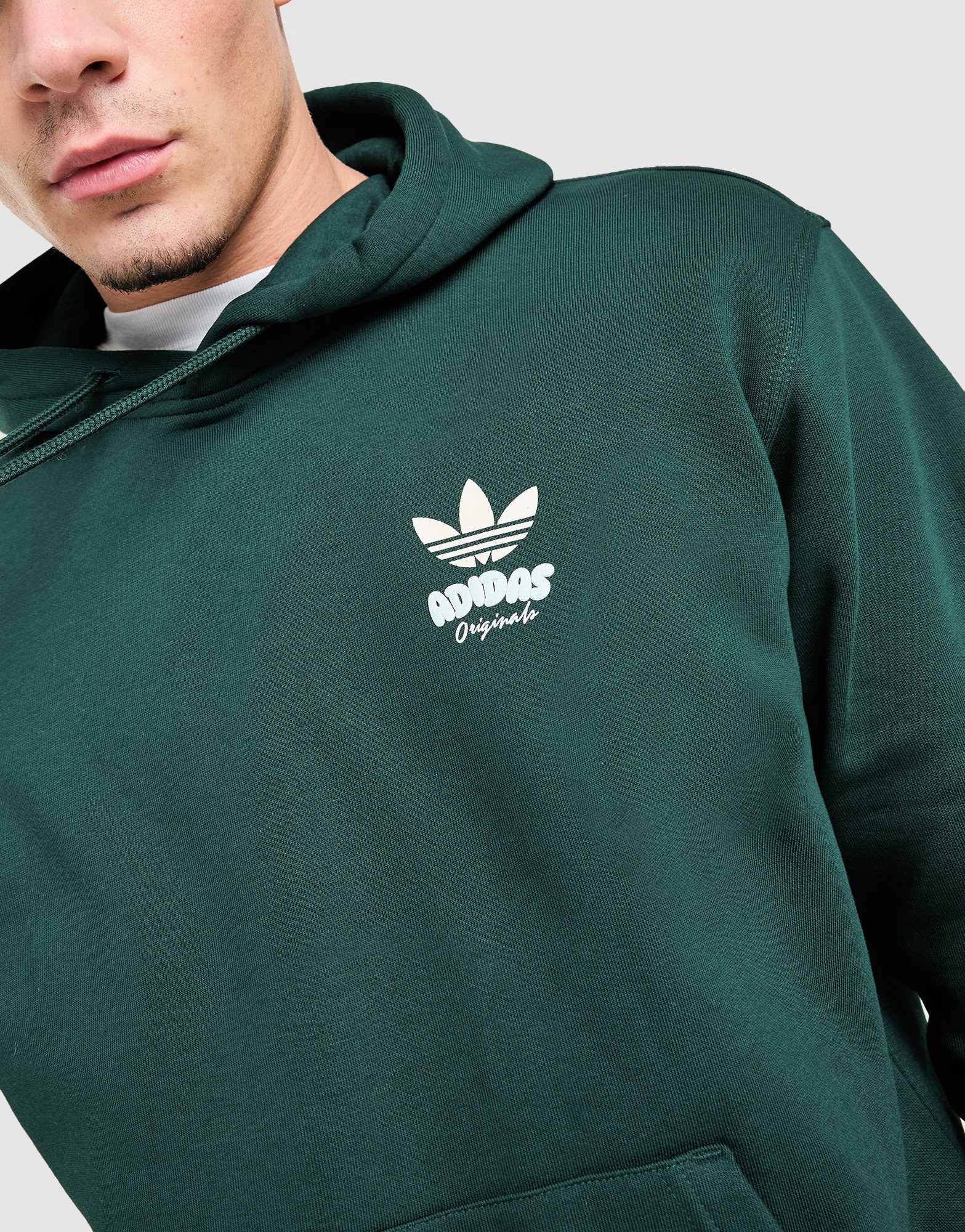 adidas Originals Trefoil Bubble Oversized Hoodie
