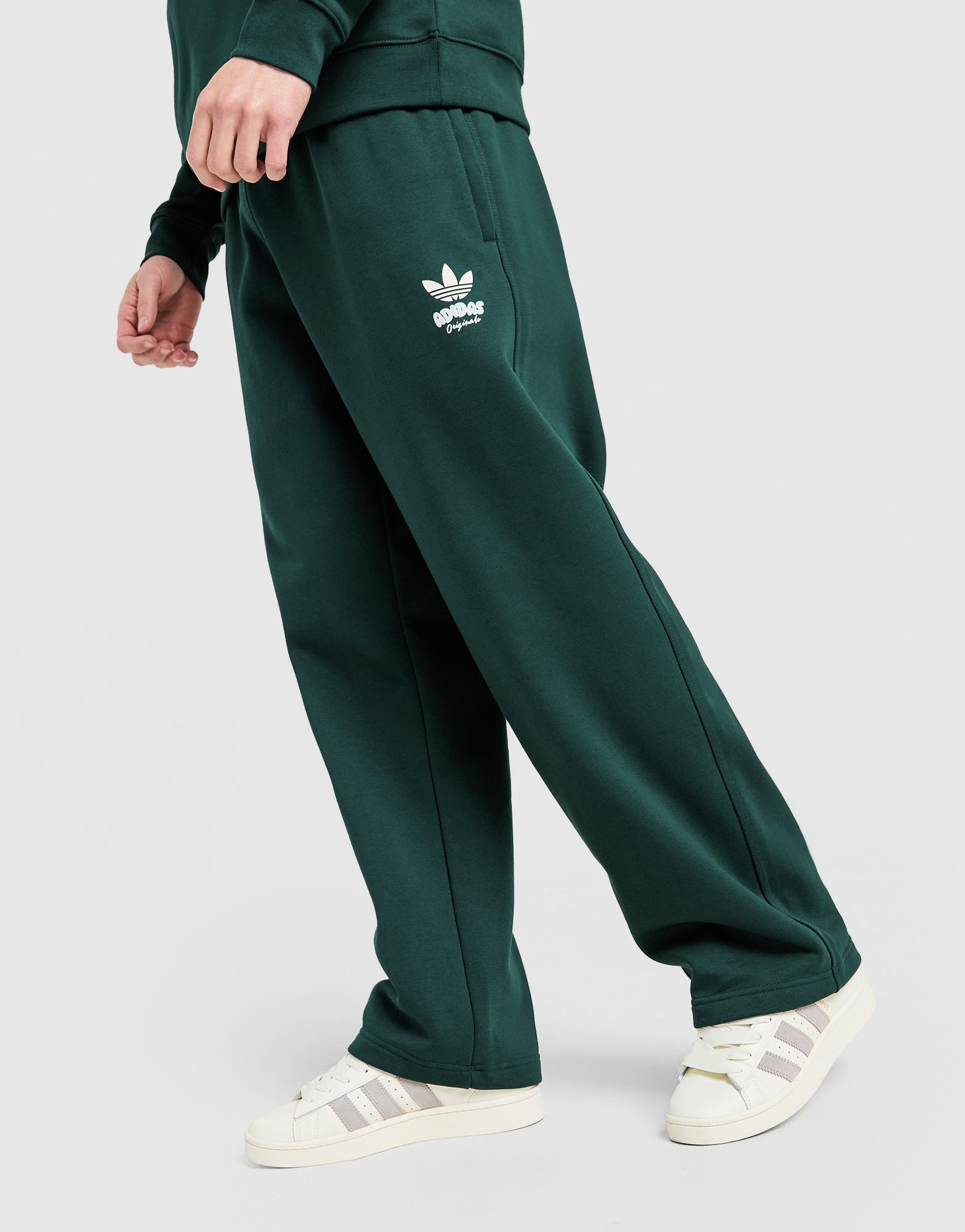 adidas Originals Trefoil Bubble Open Hem Jogginghose