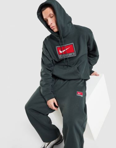 Nike Solo Swoosh Open Hem Fleece Jogginghose