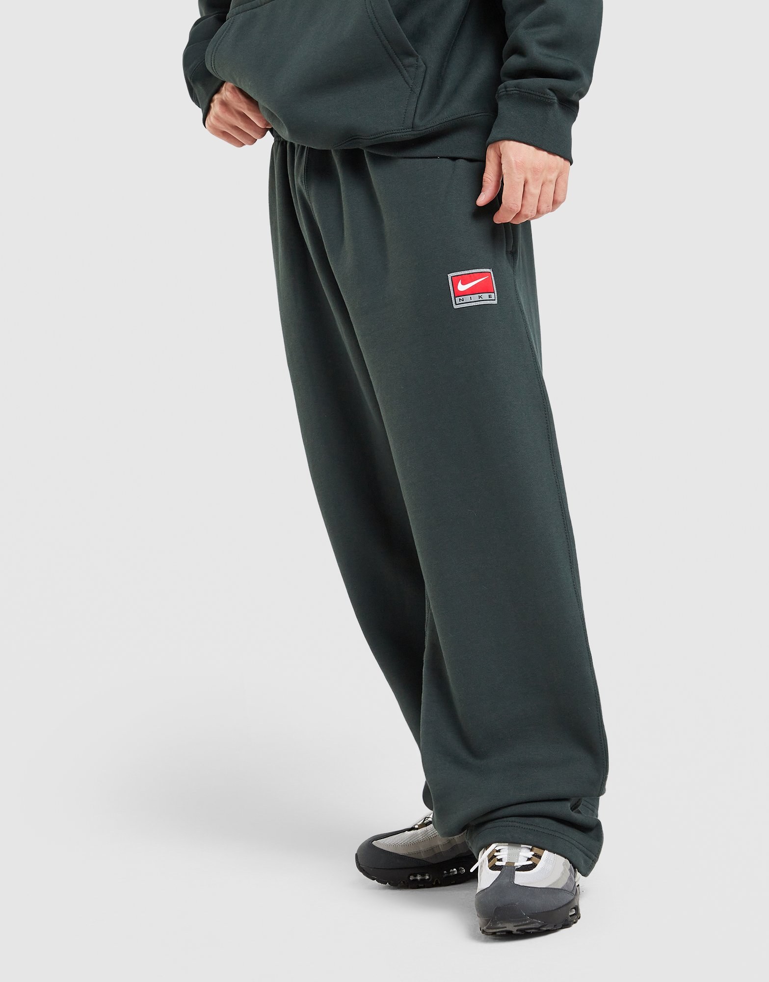 Nike Solo Swoosh Open Hem Fleece Jogginghose