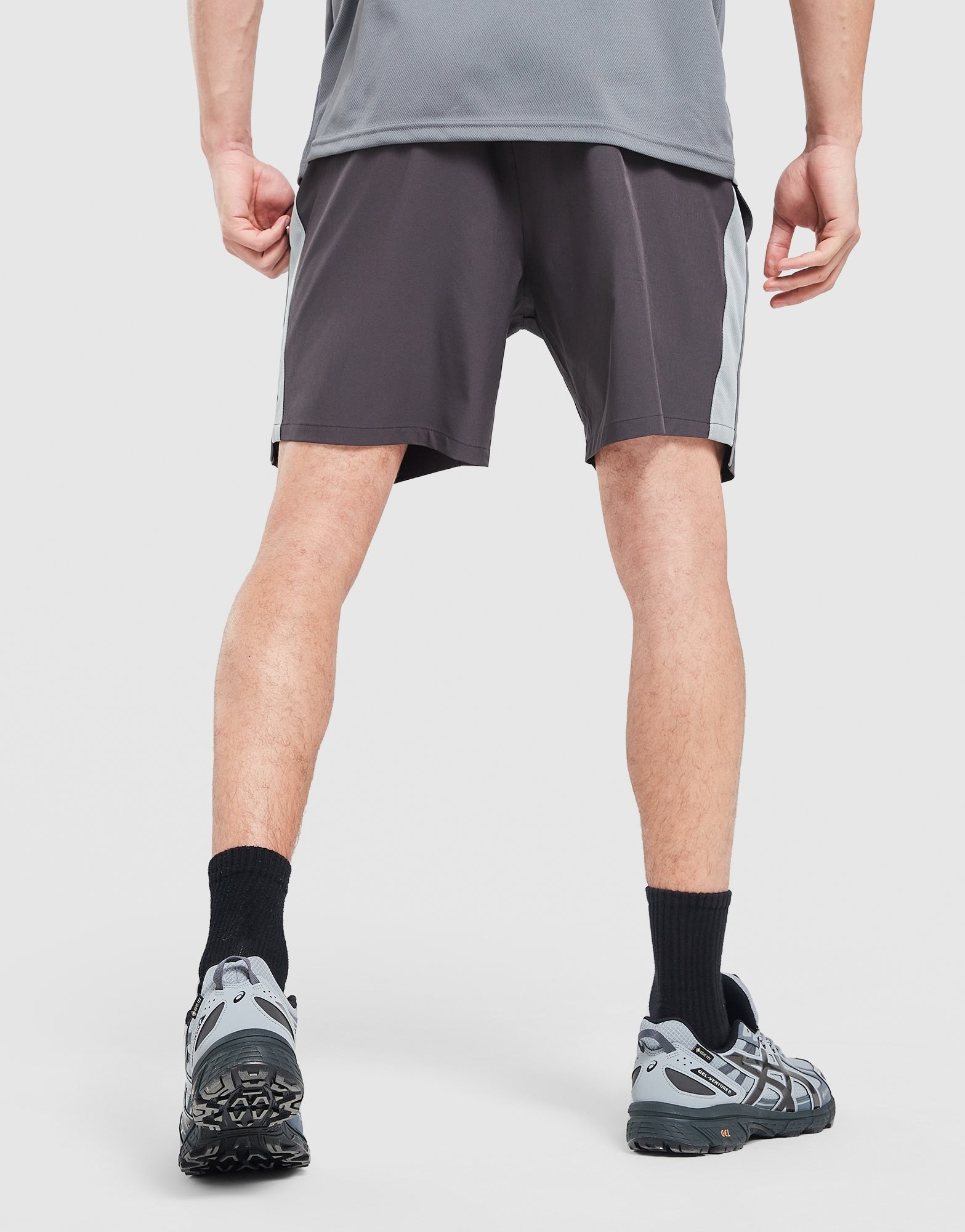 Miscellaneous Titanium Panelled Sports Shorts