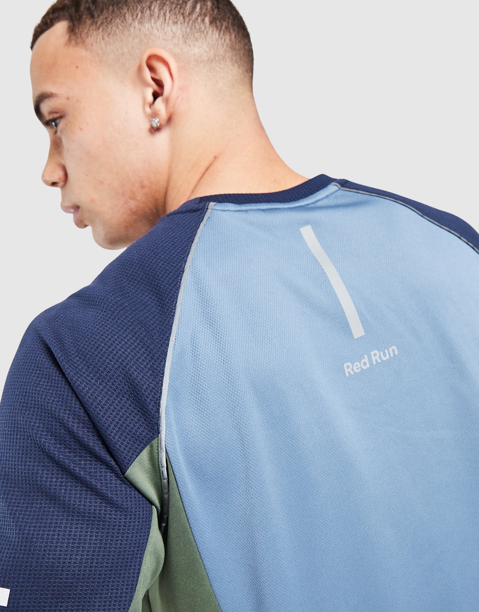 Red Run Activewear Midnight Moss Technical Runner T-Shirt