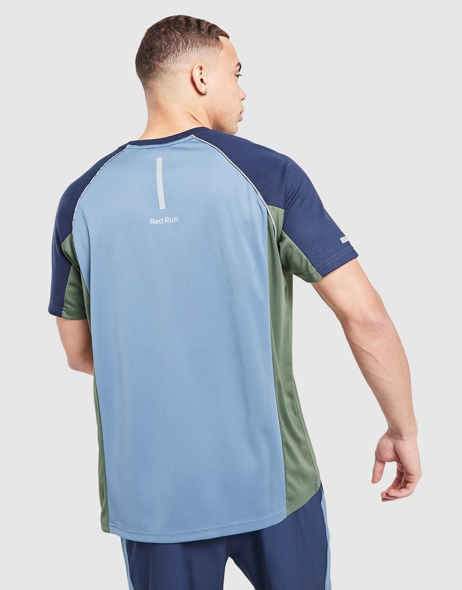 Red Run Activewear Midnight Moss Technical Runner T-Shirt