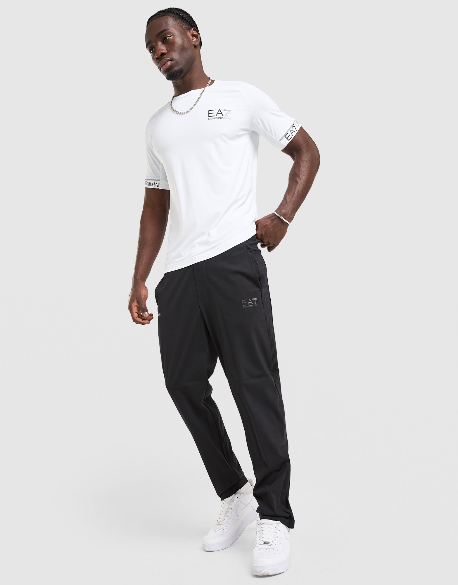 EA7 Emporio Armani Tech Sleeve T-Shirt
