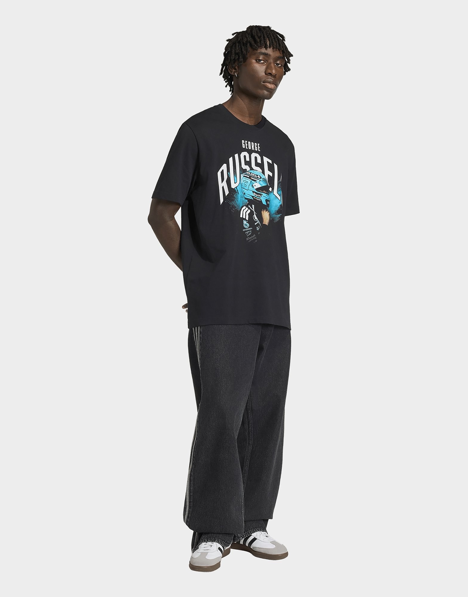adidas Mercedes - Amg Petronas Formula 1 Team George Russell Grafik-t-shirt