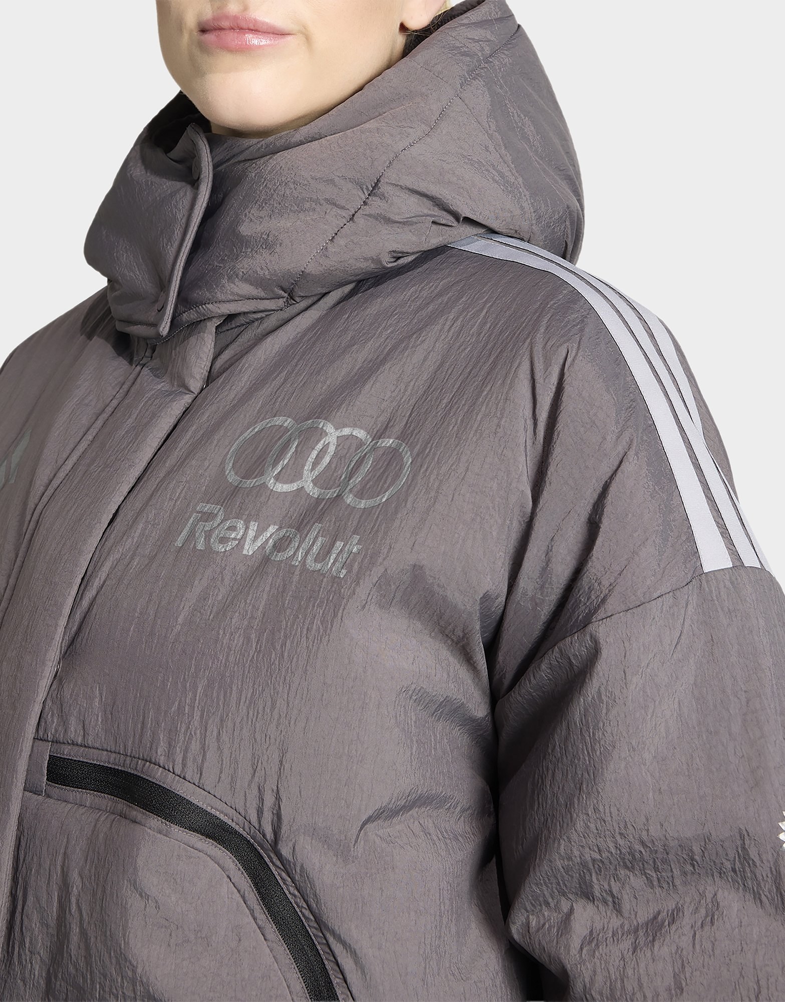 adidas AUDI REVOLUT F1 TEAM ENGINEERS & MARKETING PUFFER JACKE