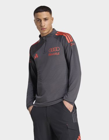 adidas AUDI REVOLUT F1 TEAM MECHANICS 1/4 REISSVERSCHLUSS-JACKE