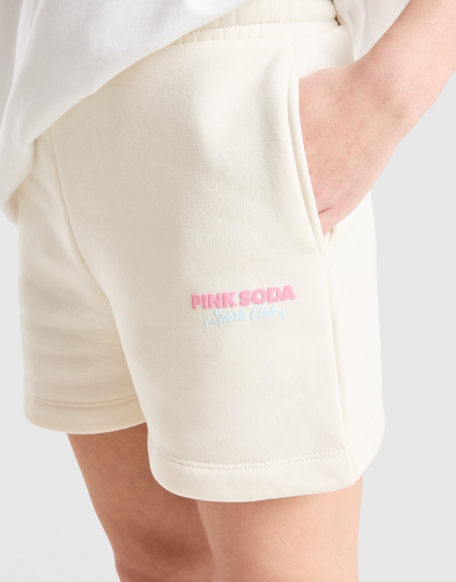 Pink Soda Sport Girls' Stack Shorts Kinder