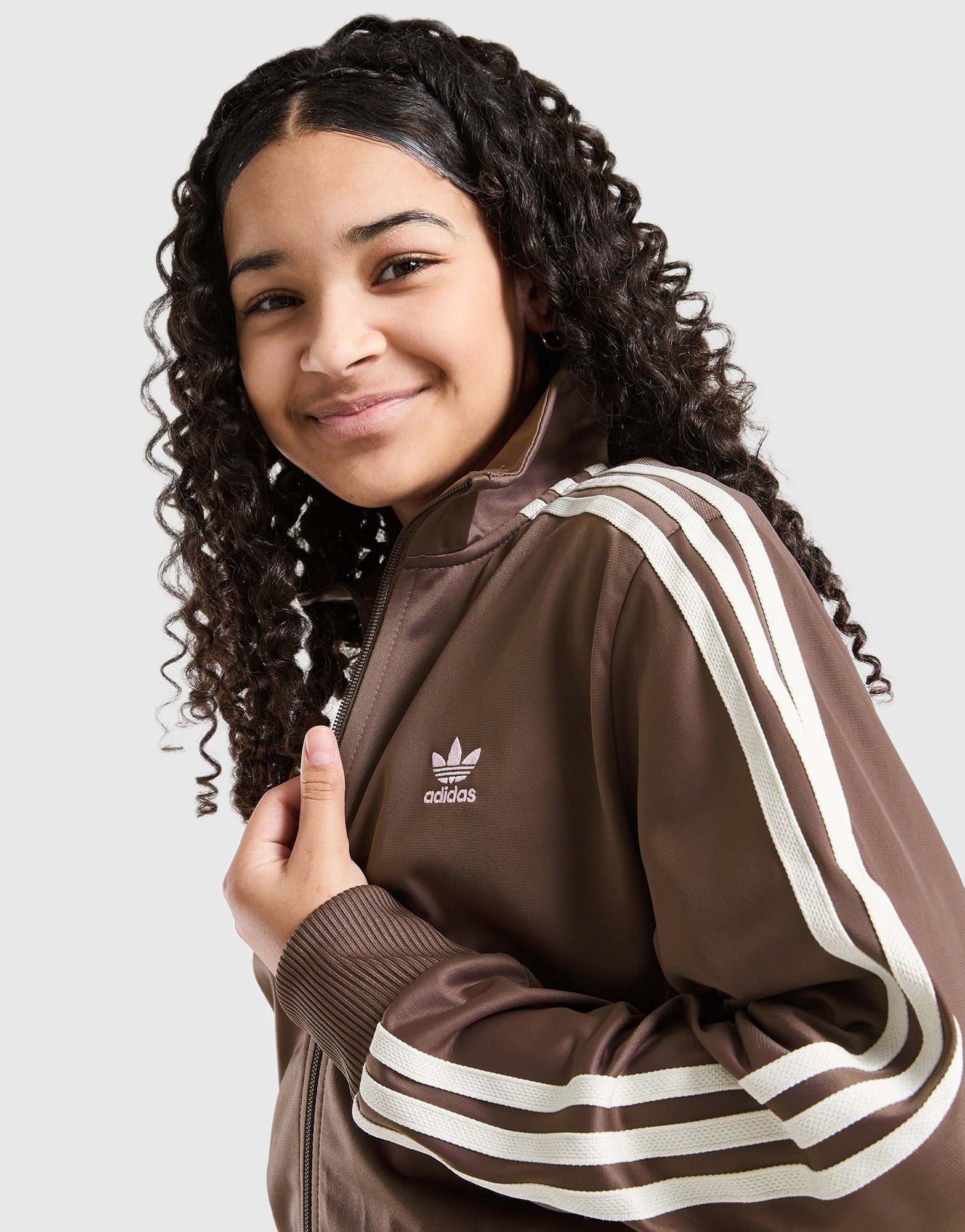 adidas Originals Girls' Firebird Full Zip Track Trainingsoberteil Kinder