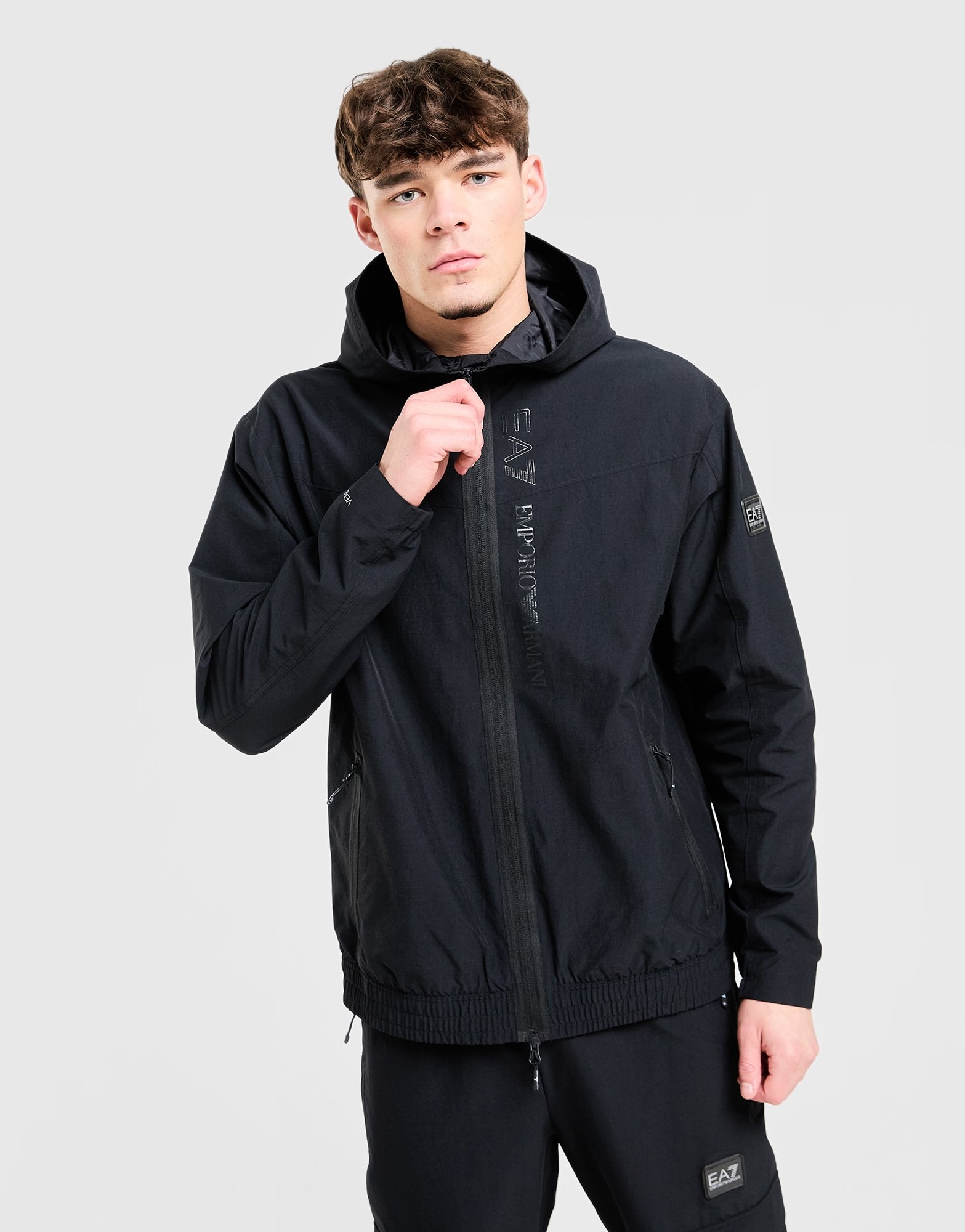 EA7 Emporio Armani Badge Woven Jacket