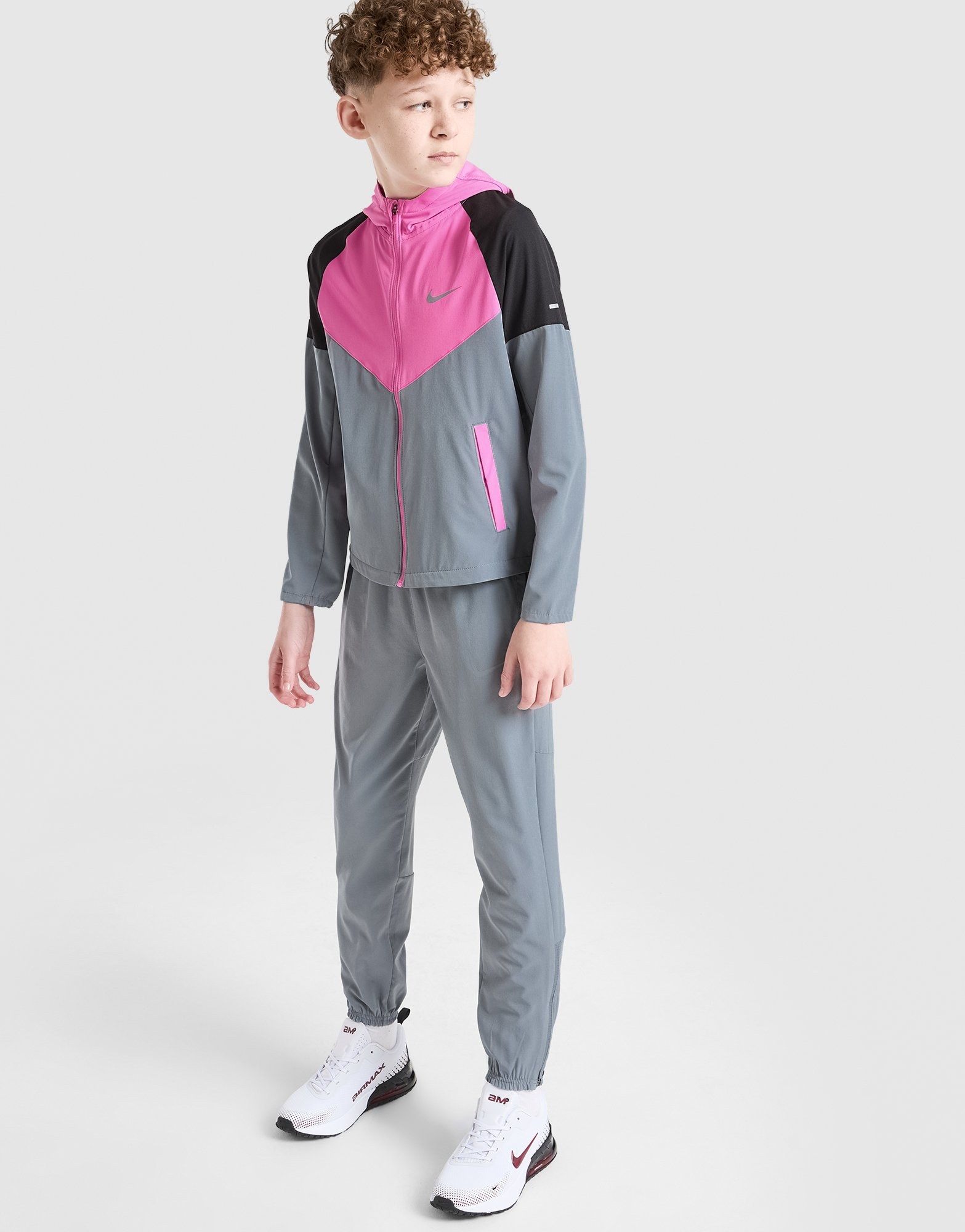 Nike Miler Colourblock Jacke Kinder