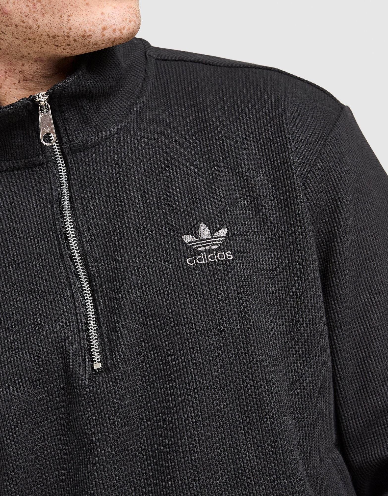 adidas Originals Waffle 1/4-Zip Sweatshirt
