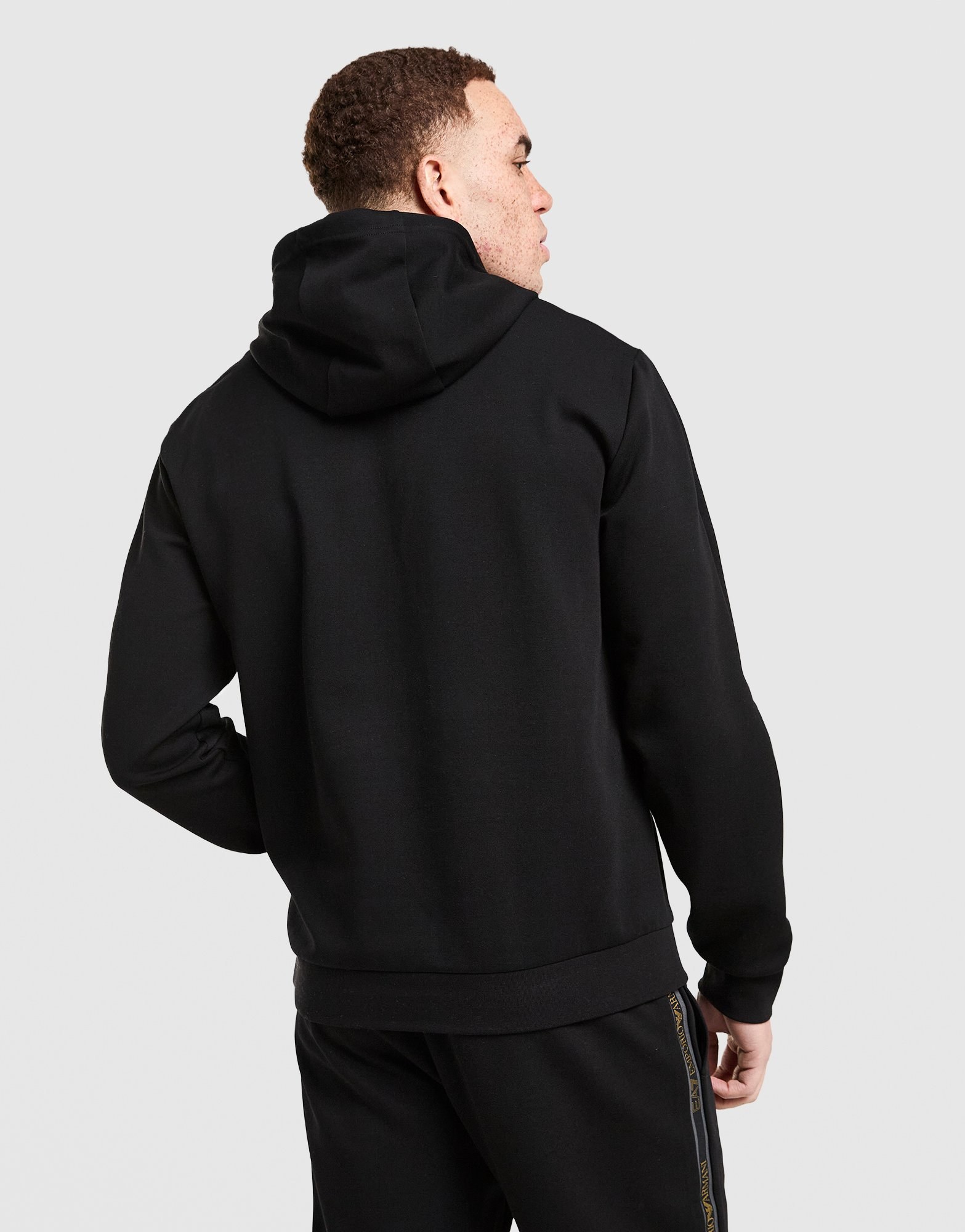 EA7 Emporio Armani Tape Logo Hoodie