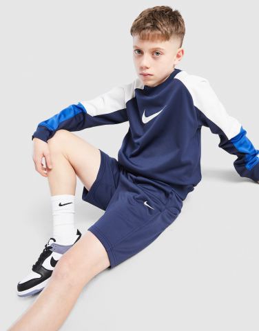 Nike Poly Crew Sweatshirt/Shorts Set Junior
