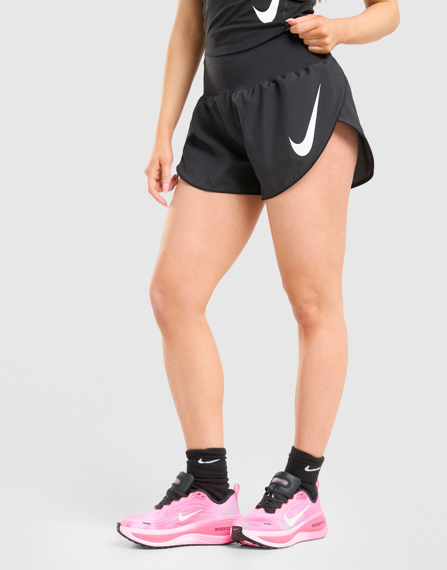 Nike Running Tempo Flow Mid-Rise Shorts