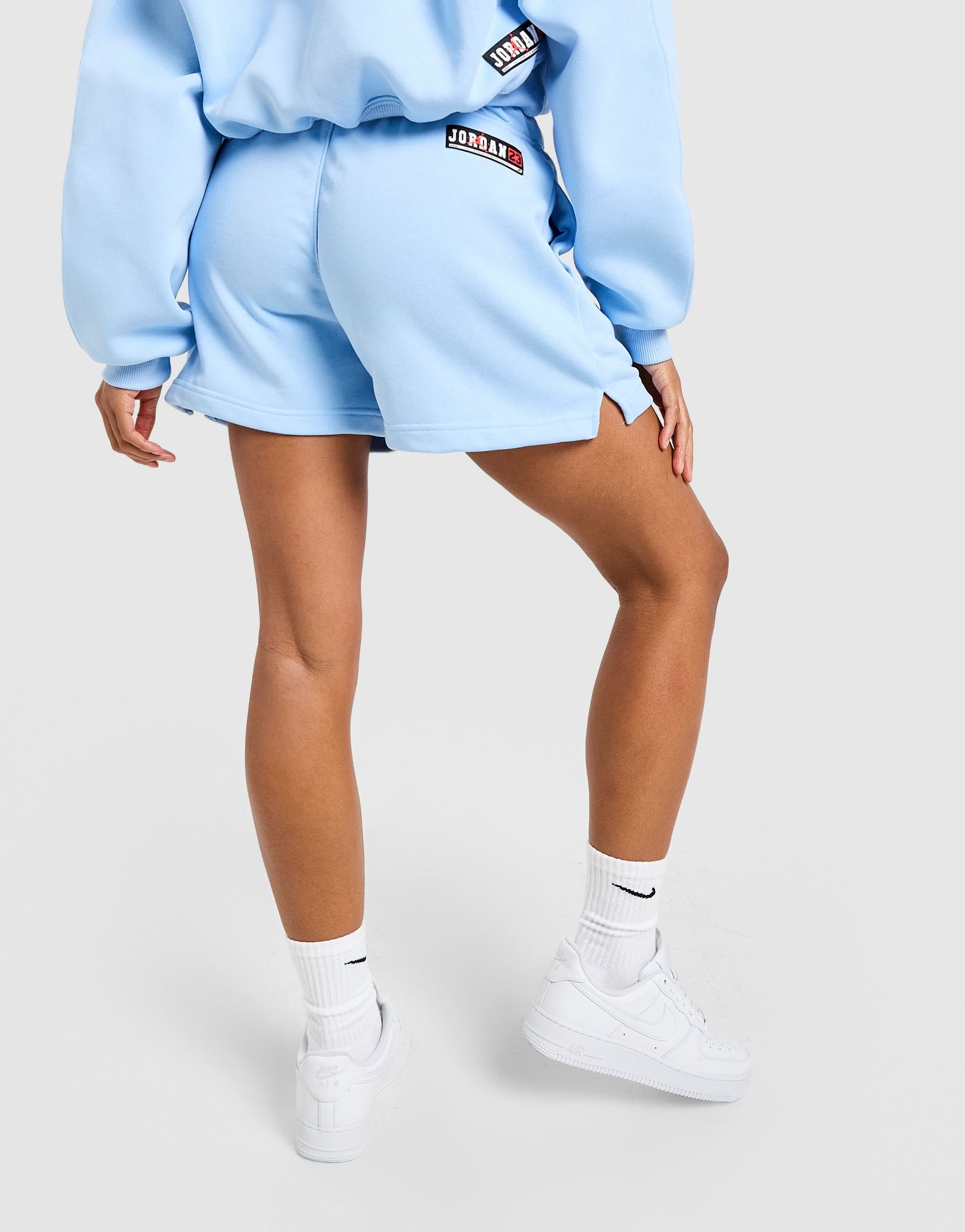 Jordan Graphic Logo Fleece Shorts
