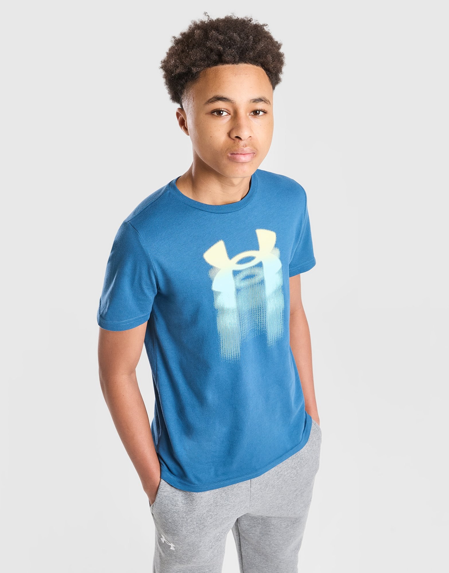 Under Armour Logo Blur T-Shirt Junior