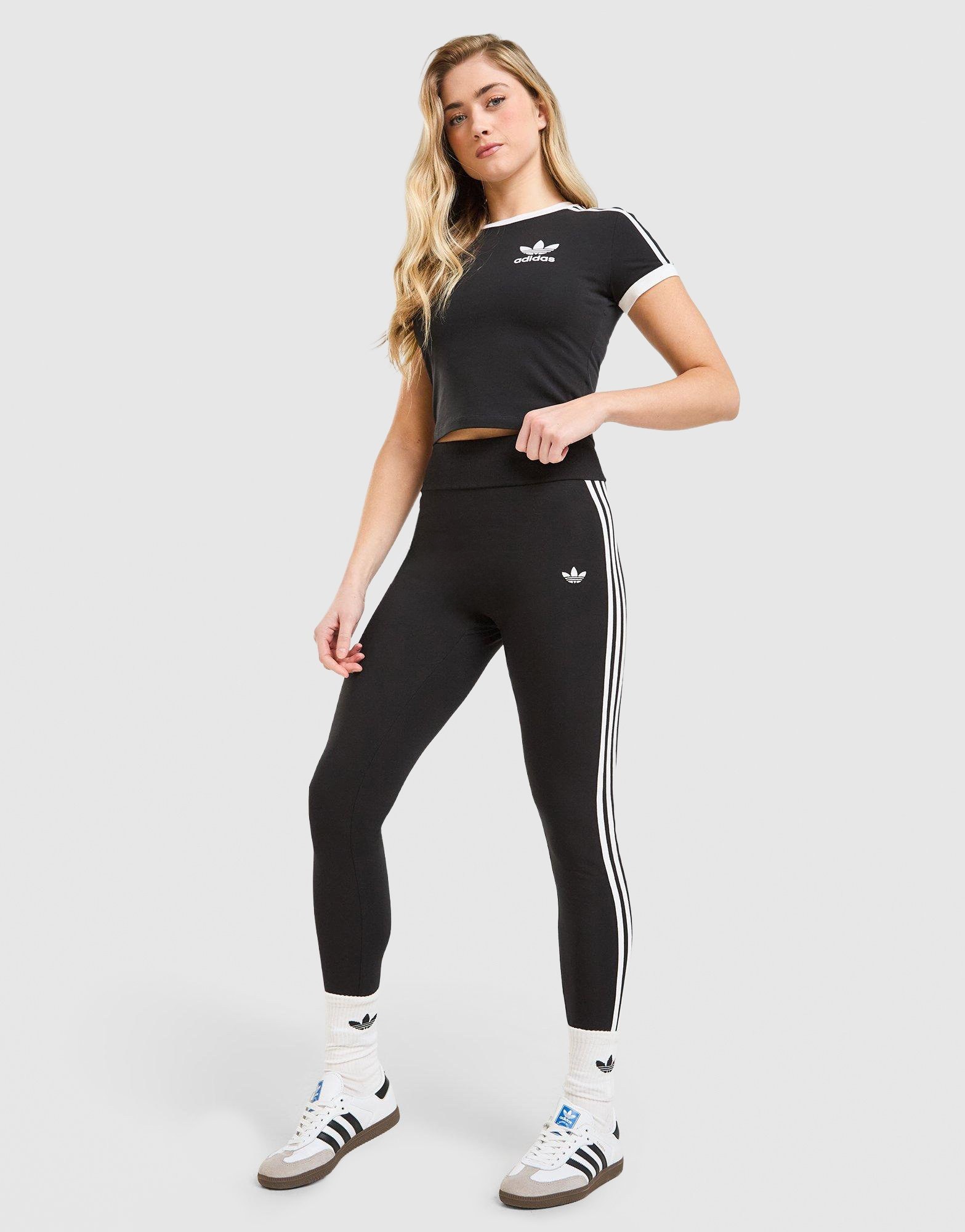 adidas Originals 3-Stripes High Waist Leggings