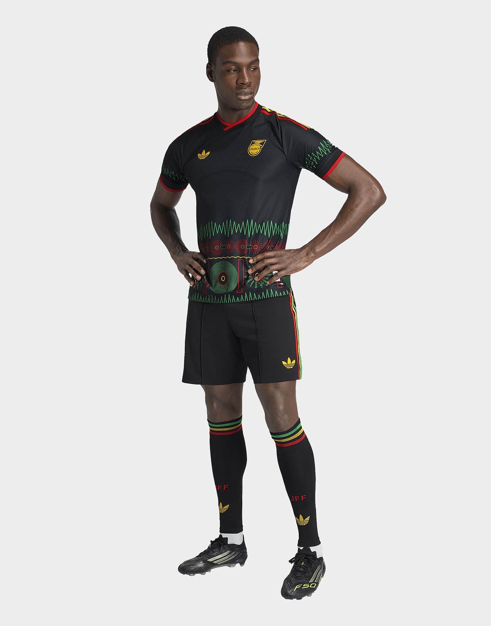 adidas Jamaika 26 X Bob Marley Authentic Auswärtstrikot