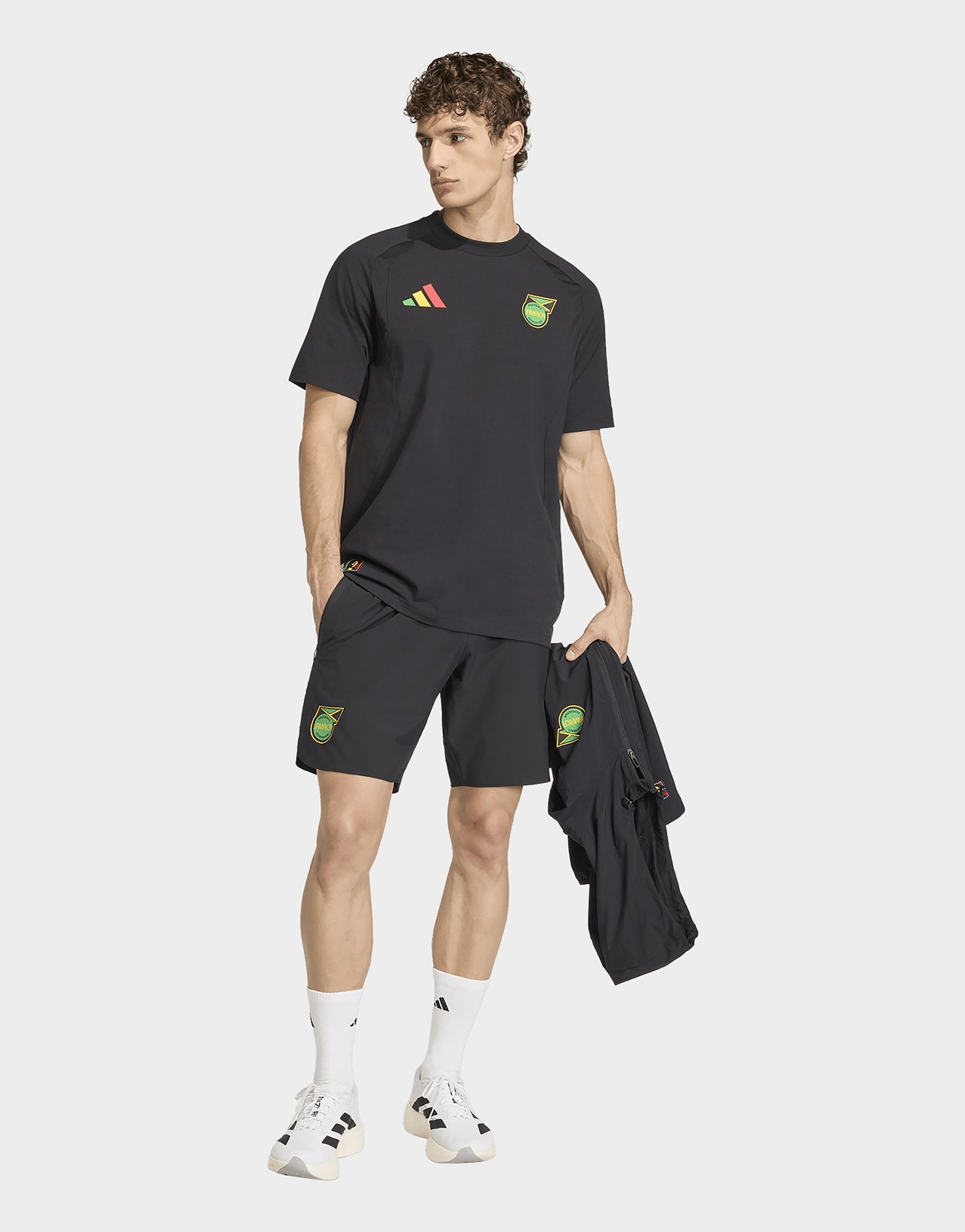 adidas Jamaika X Bob Marley Tiro Travel Shorts