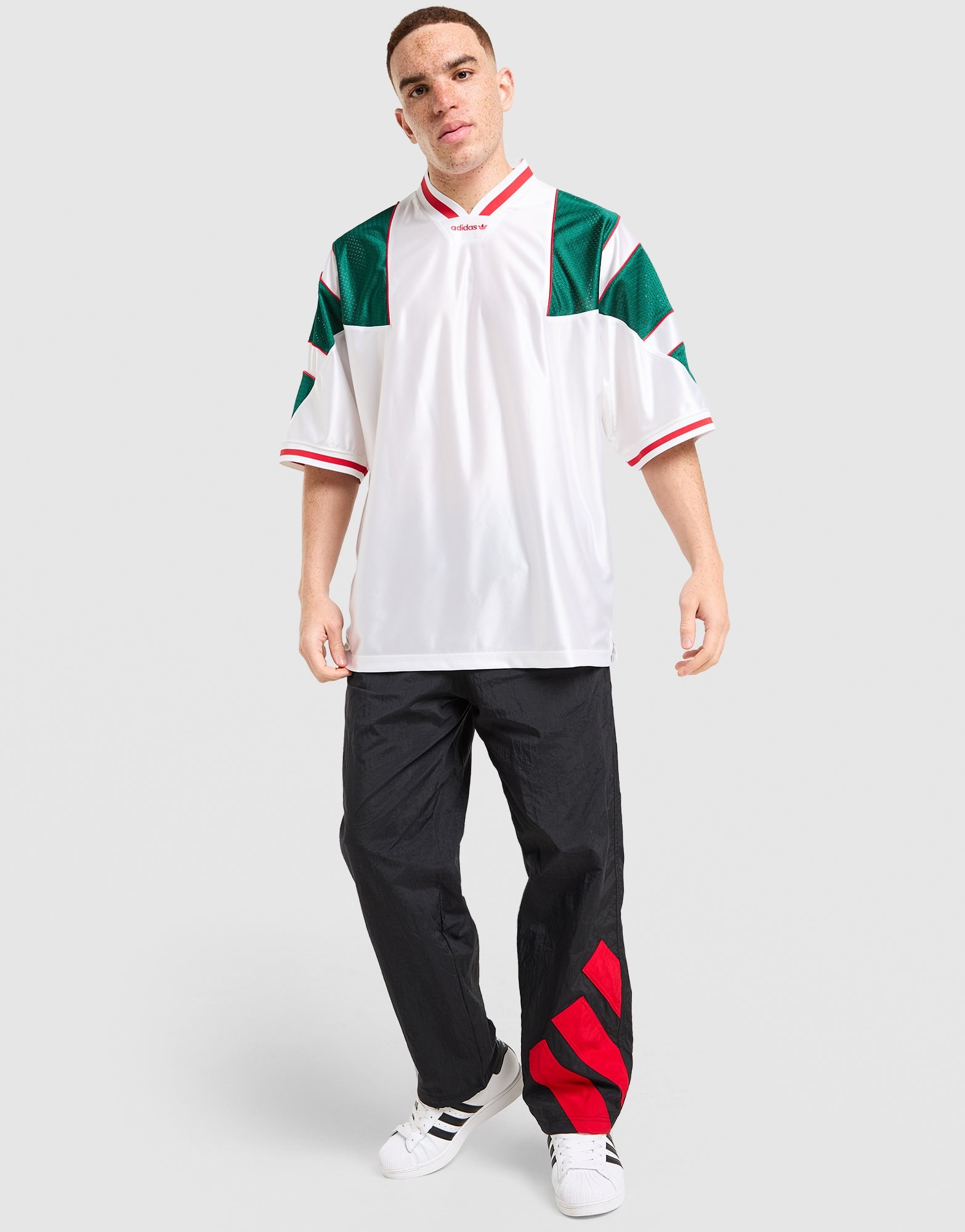 adidas Originals Mesh 3-Streifen Jersey