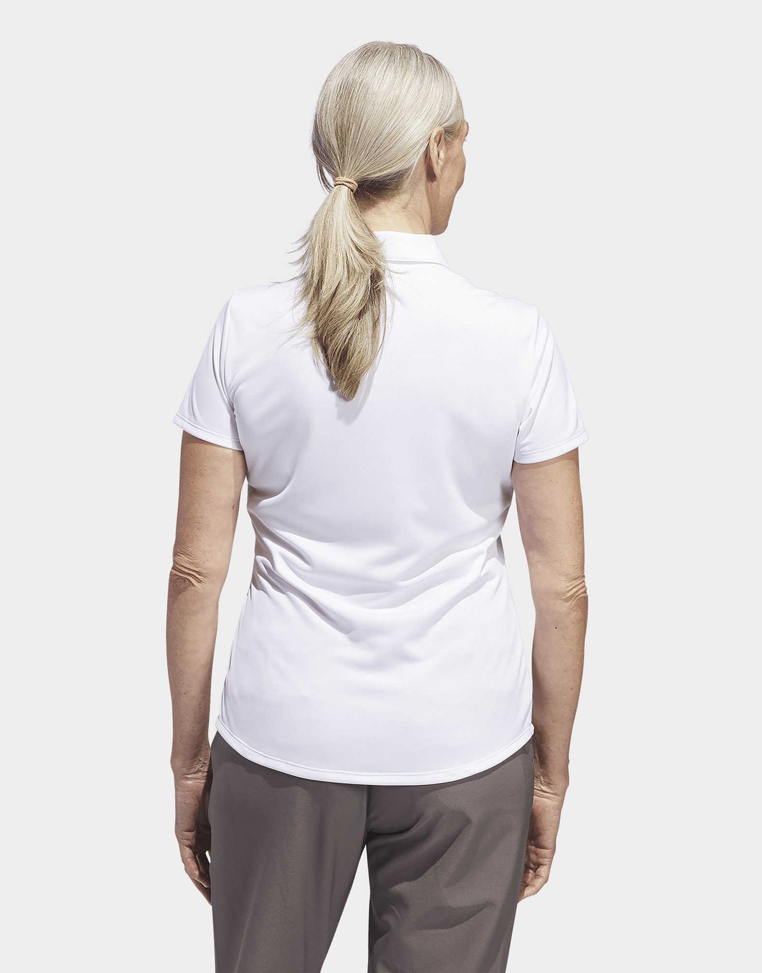adidas Solid Performance Short Sleeve Poloshirt Für Damen
