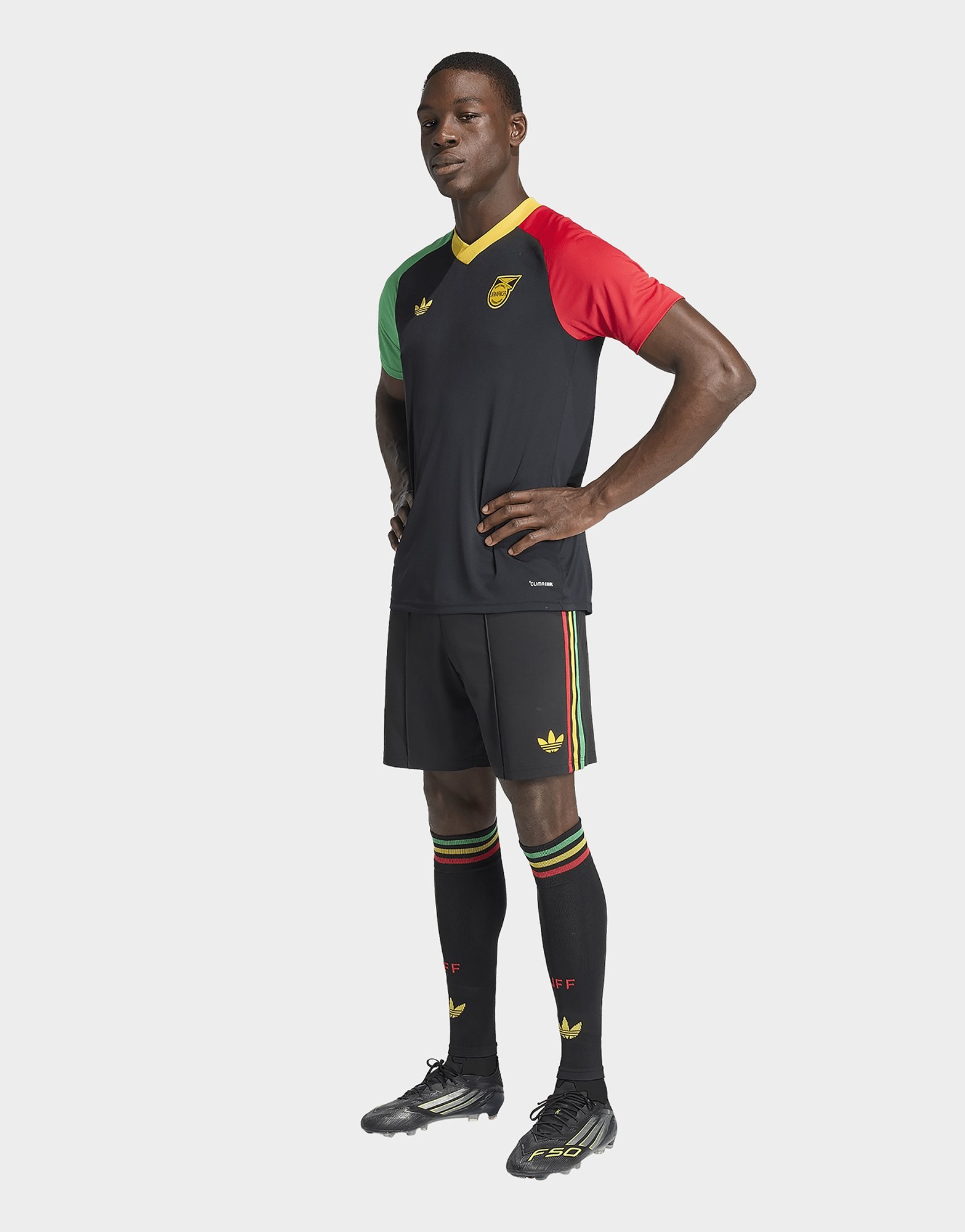 adidas Jamaika 26 X Bob Marley Pre-match Auswärtstrikot