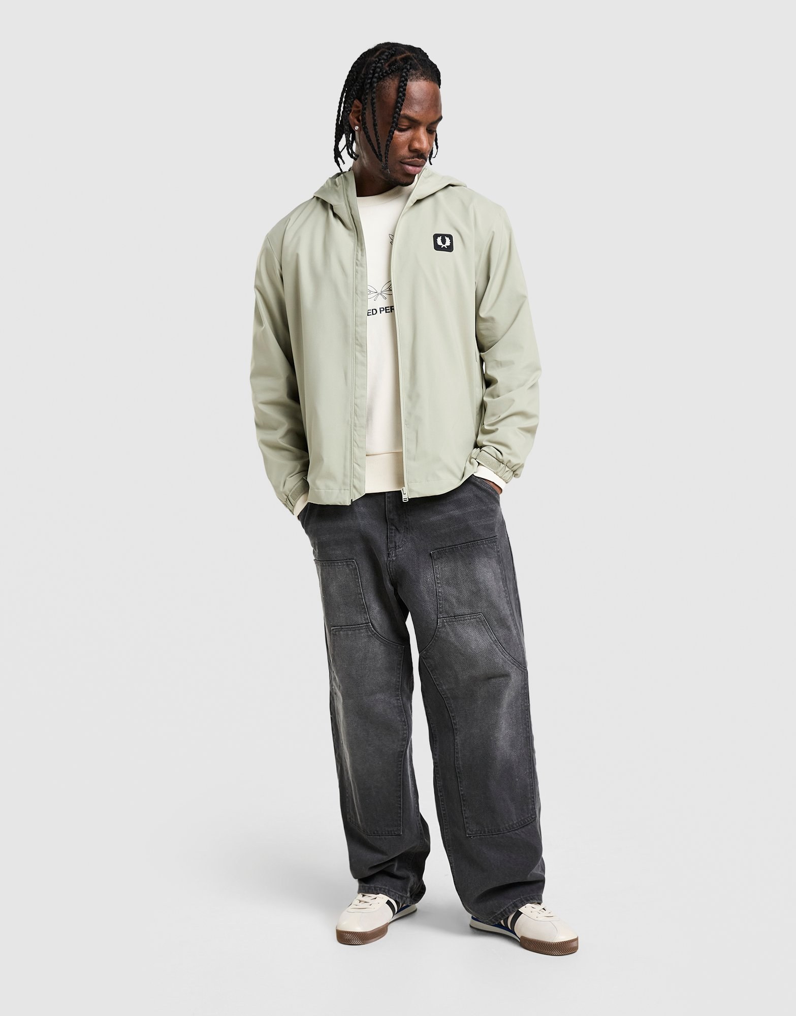 Fred Perry Badge Woven Jacke