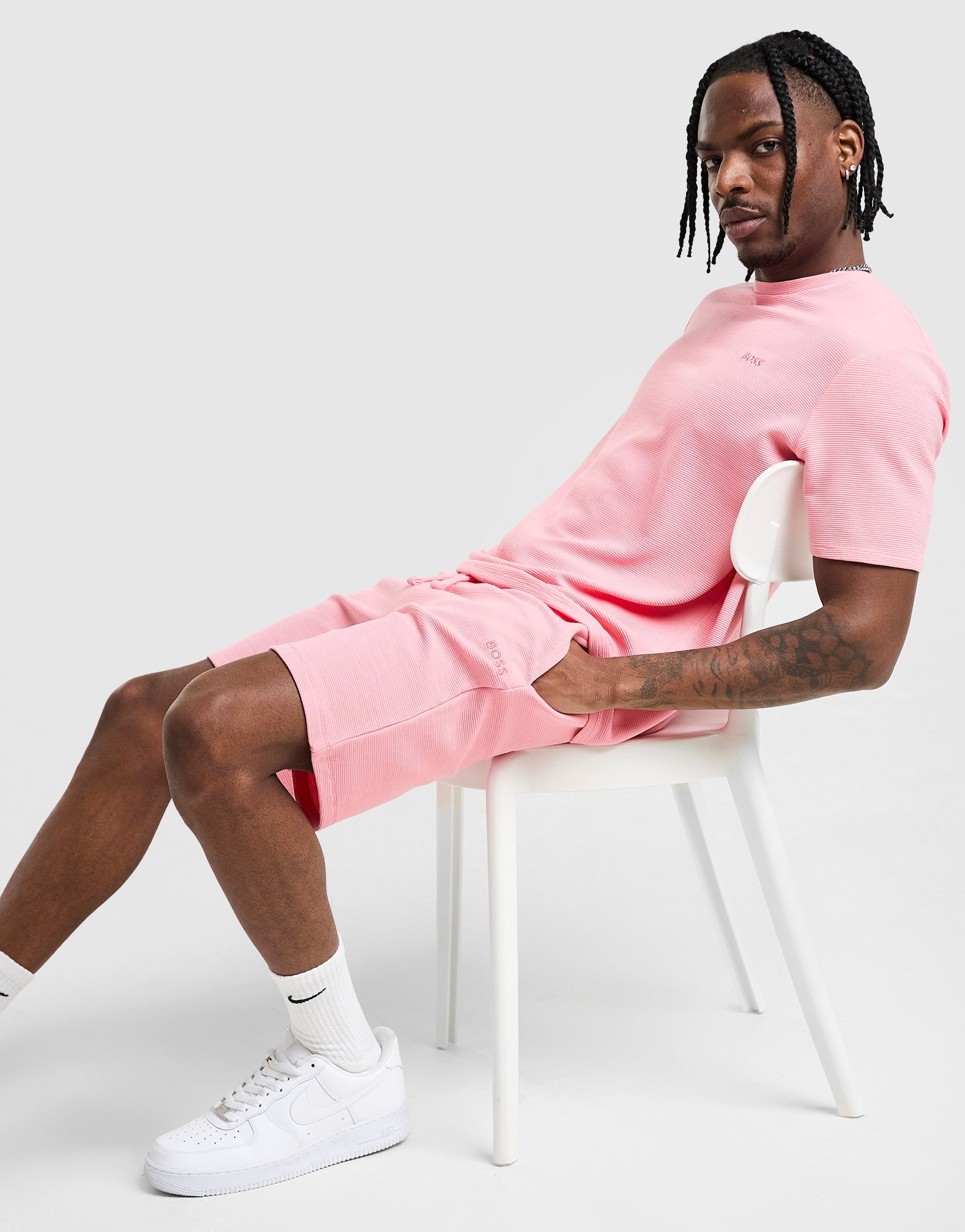 BOSS Ribbed Shorts