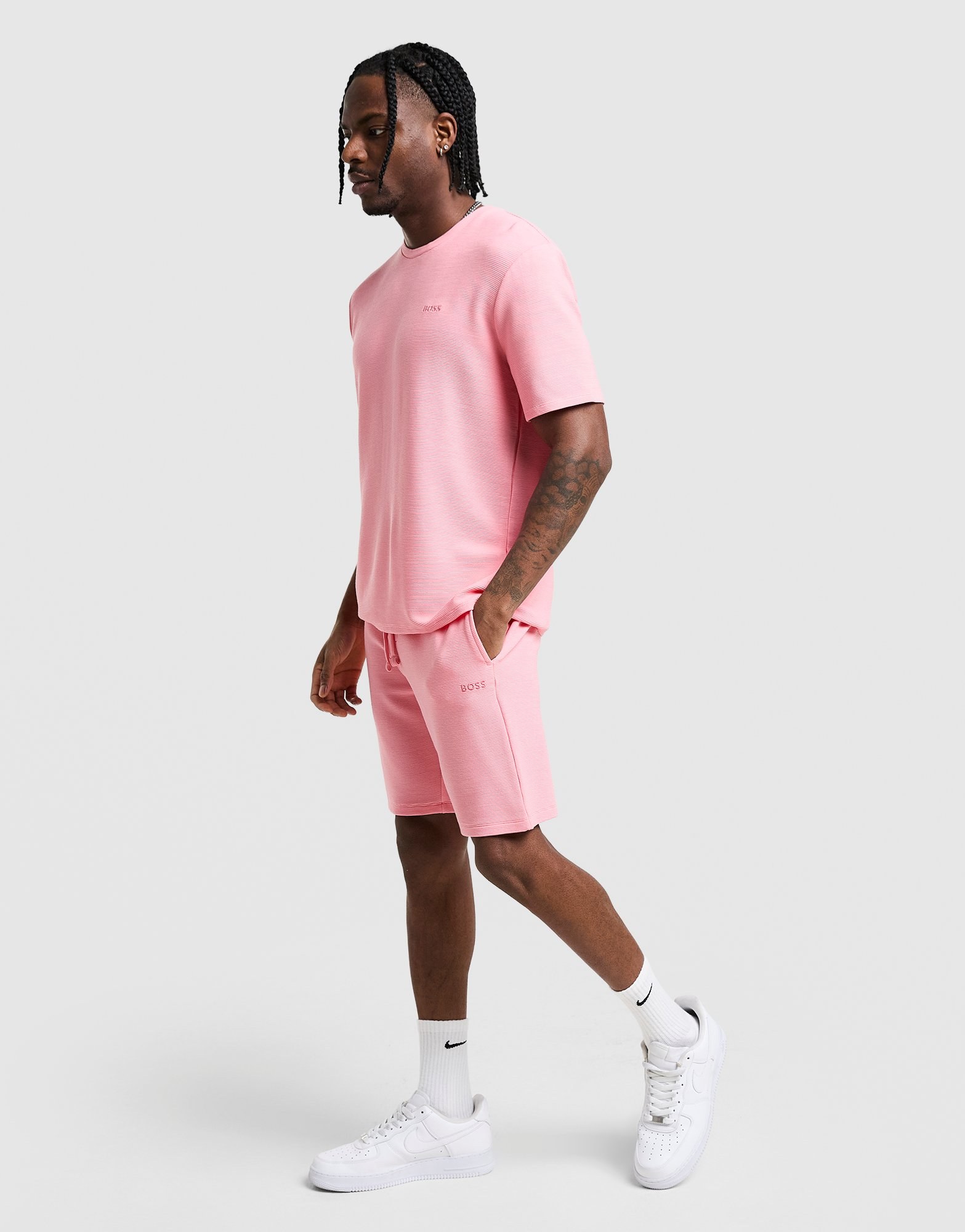 BOSS Ribbed Shorts
