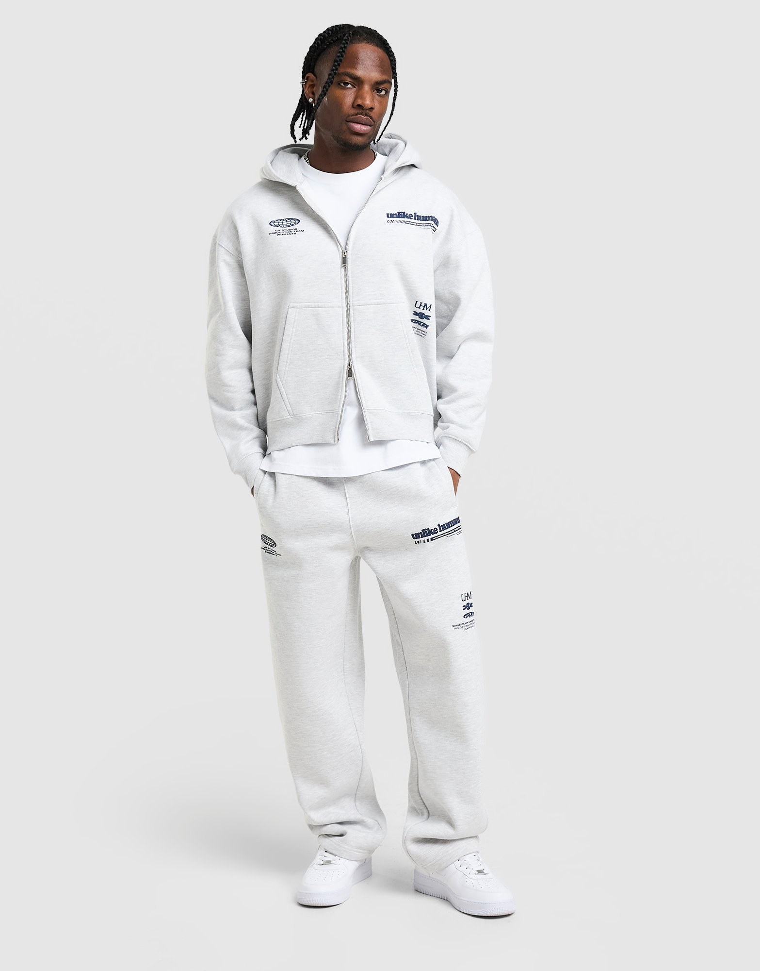 Unlike Humans Highgrade Full-Zip Hoodie