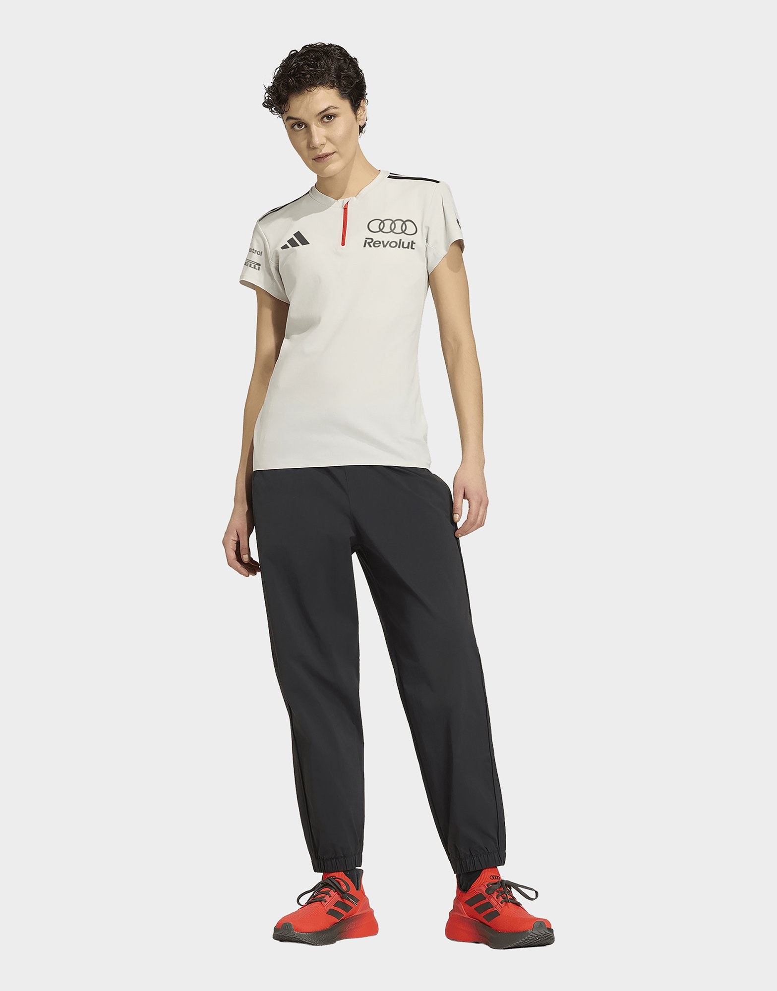 adidas AUDI REVOLUT F1 TEAM ENGINEERS & MARKETING POLOSHIRT, KURZÄRMELIG